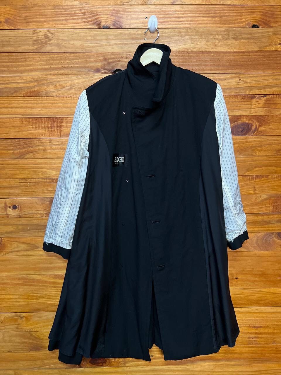 BIGI BIGI WOOL TRENCH BELT COAT MADE IN JAPAN Size US M / EU 48-50 / 2 - 17 Thumbnail