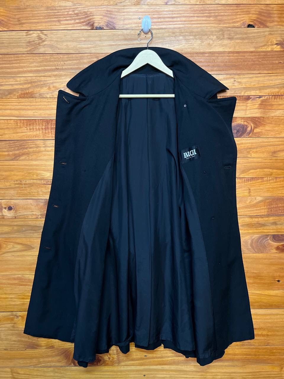 BIGI BIGI WOOL TRENCH BELT COAT MADE IN JAPAN Size US M / EU 48-50 / 2 - 15 Thumbnail