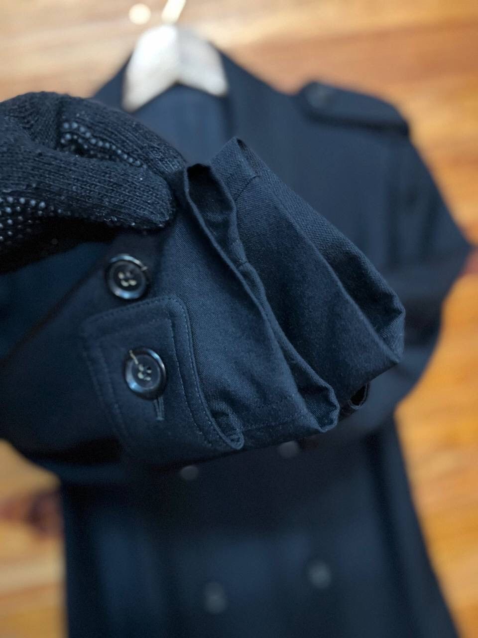 BIGI BIGI WOOL TRENCH BELT COAT MADE IN JAPAN Size US M / EU 48-50 / 2 - 8 Thumbnail