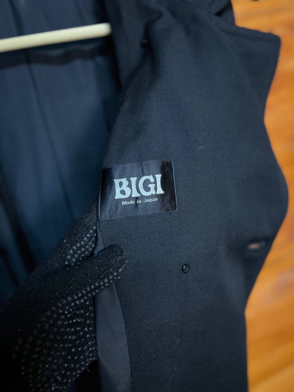 BIGI BIGI WOOL TRENCH BELT COAT MADE IN JAPAN Size US M / EU 48-50 / 2 - 16 Thumbnail