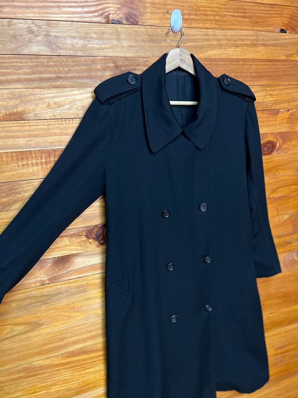 BIGI BIGI WOOL TRENCH BELT COAT MADE IN JAPAN Size US M / EU 48-50 / 2 - 5 Thumbnail