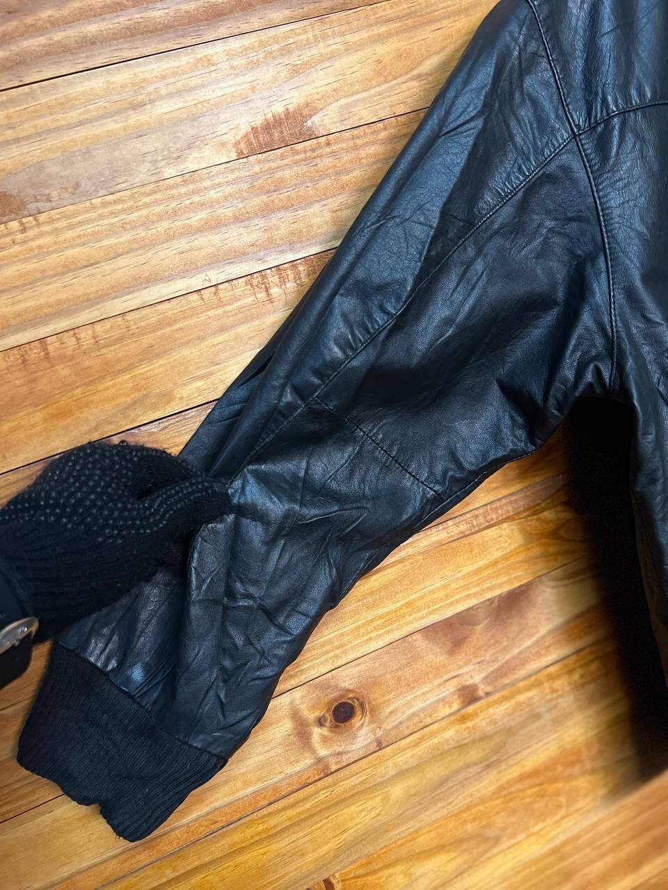 Leather 🔥BEST OFFER🔥VINTAGE LOLDANTHONY ZIP UP LEATHER JACKET Size US L / EU 52-54 / 3 - 10 Thumbnail