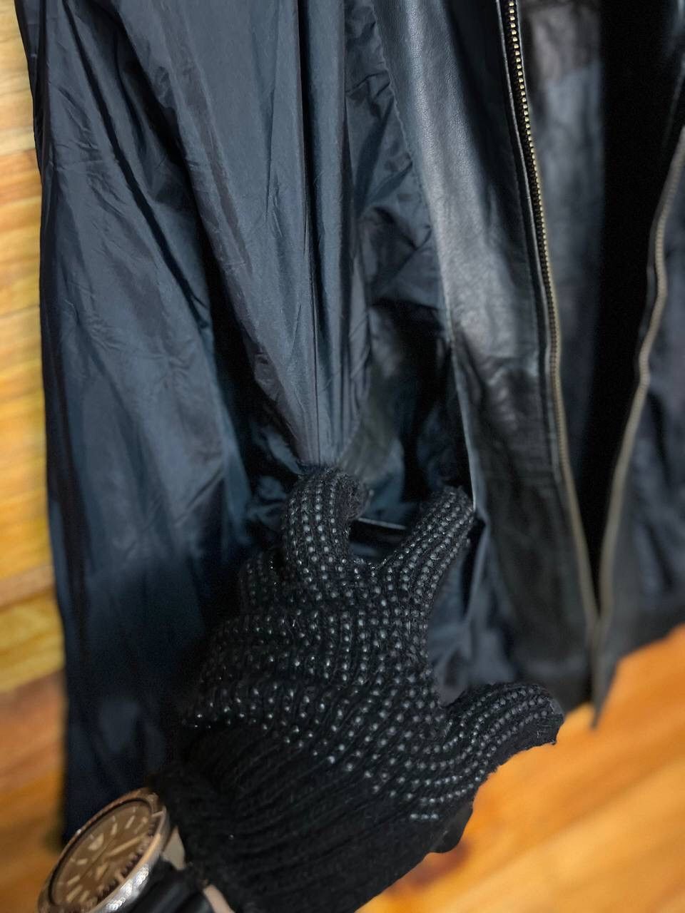 Leather 🔥BEST OFFER🔥VINTAGE LOLDANTHONY ZIP UP LEATHER JACKET Size US L / EU 52-54 / 3 - 15 Thumbnail