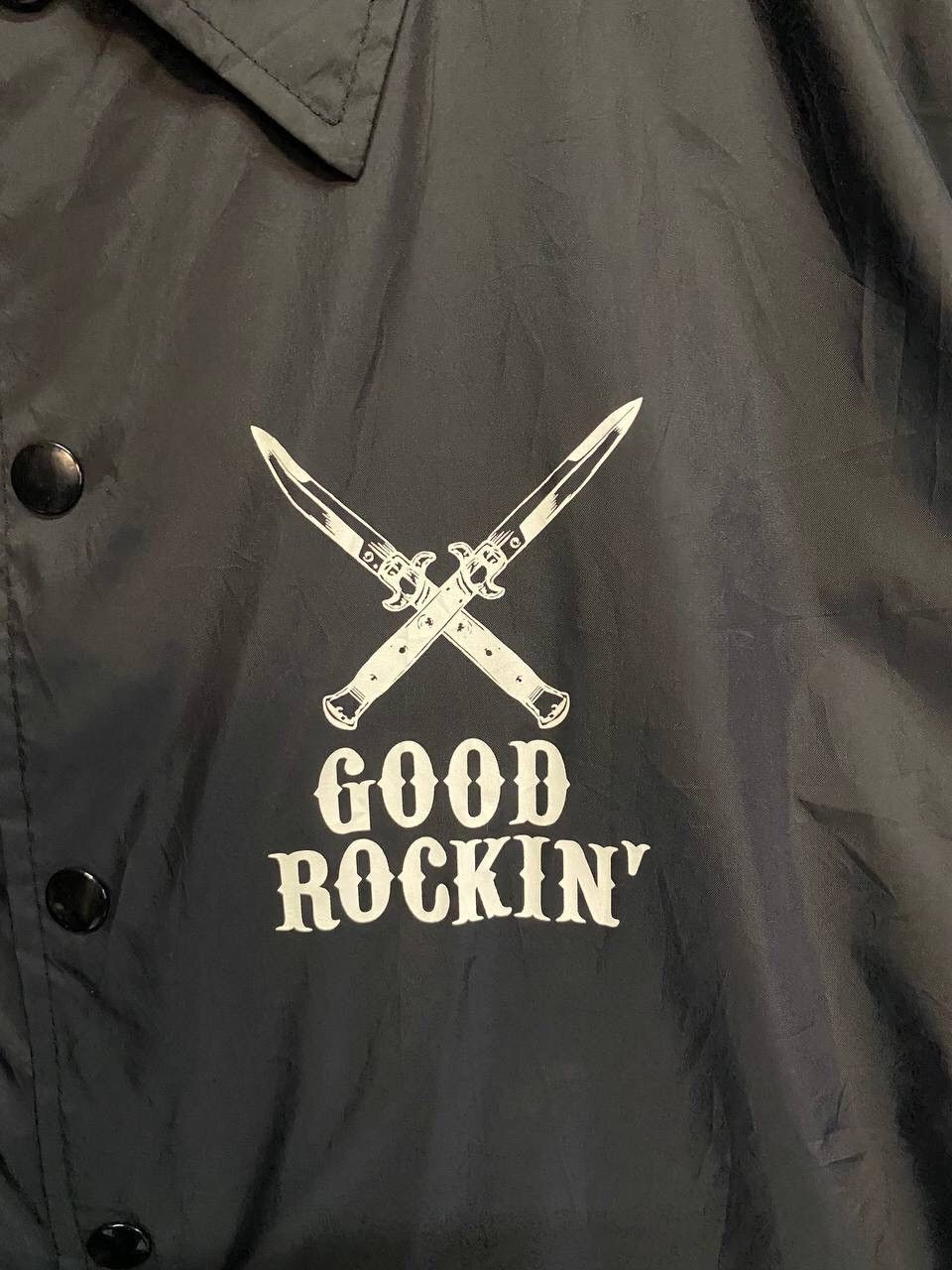 Japanese Brand Good Rockin Rock & Roll For Life Jacket Size US S / EU 44-46 / 1 - 13 Thumbnail
