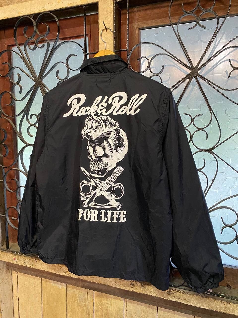 Japanese Brand Good Rockin Rock & Roll For Life Jacket Size US S / EU 44-46 / 1 - 3 Thumbnail