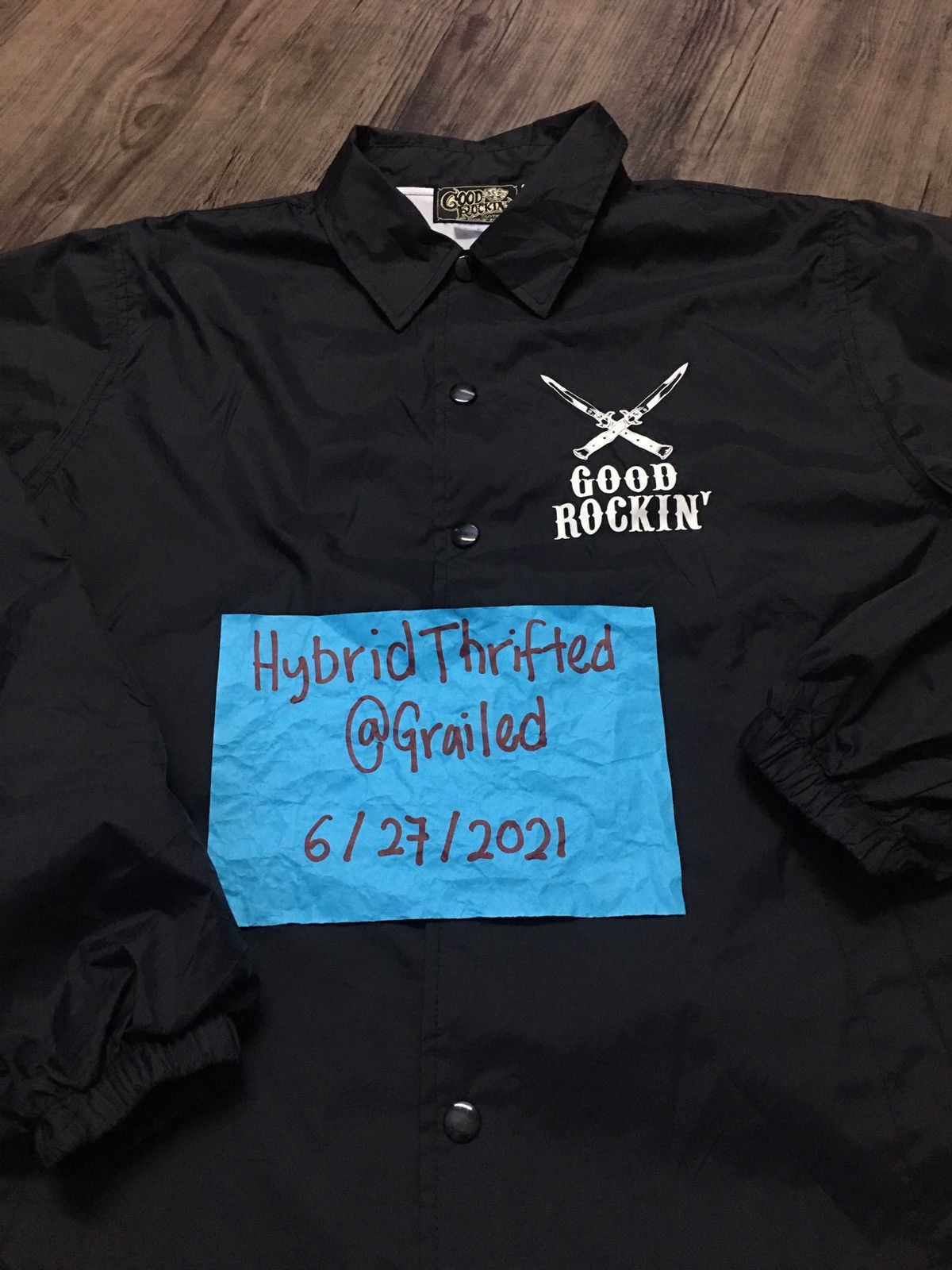 Japanese Brand Good Rockin Rock & Roll For Life Jacket Size US S / EU 44-46 / 1 - 16 Thumbnail