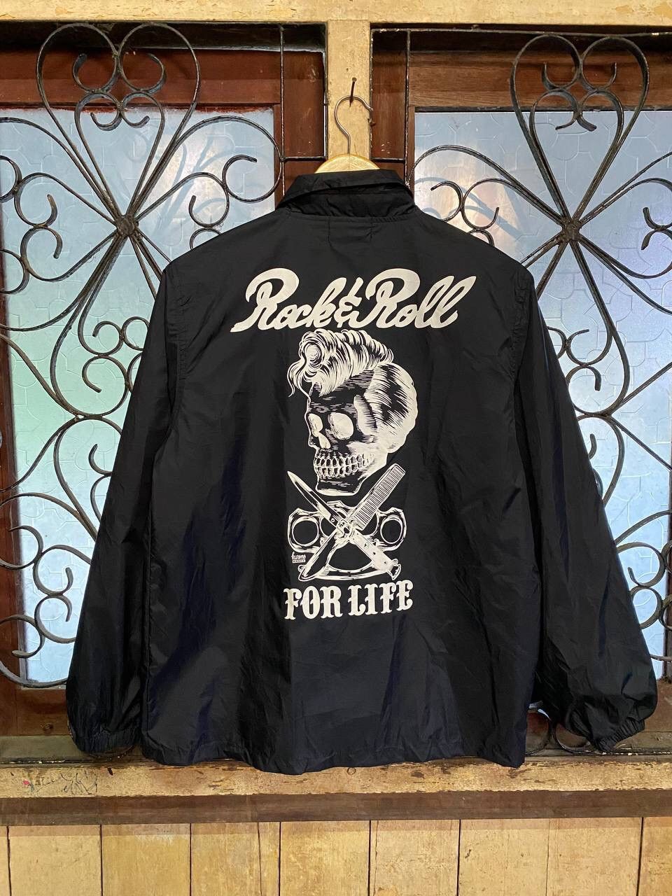 Japanese Brand Good Rockin Rock & Roll For Life Jacket Size US S / EU 44-46 / 1 - 9 Thumbnail