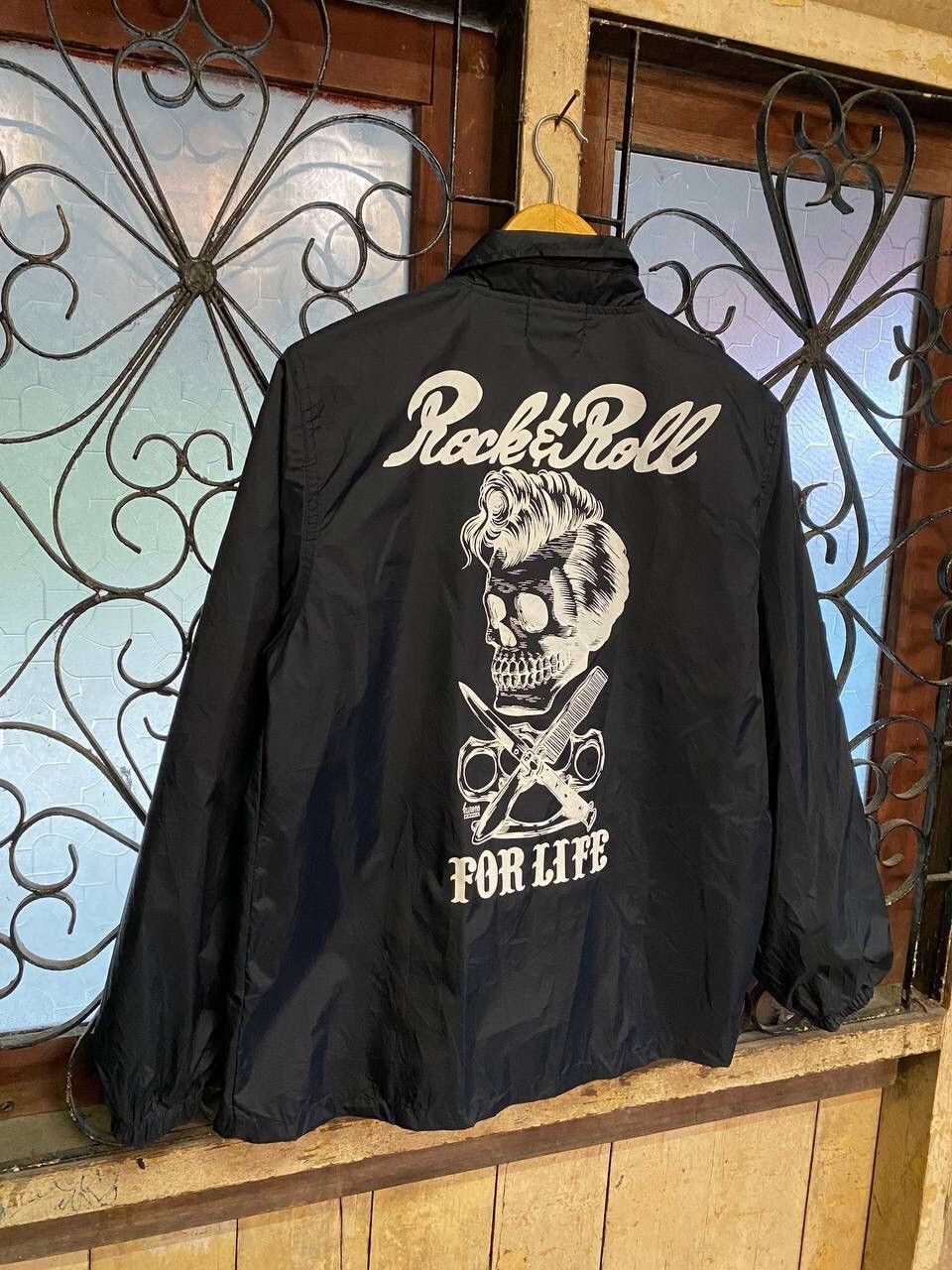 Japanese Brand Good Rockin Rock & Roll For Life Jacket Size US S / EU 44-46 / 1 - 4 Thumbnail