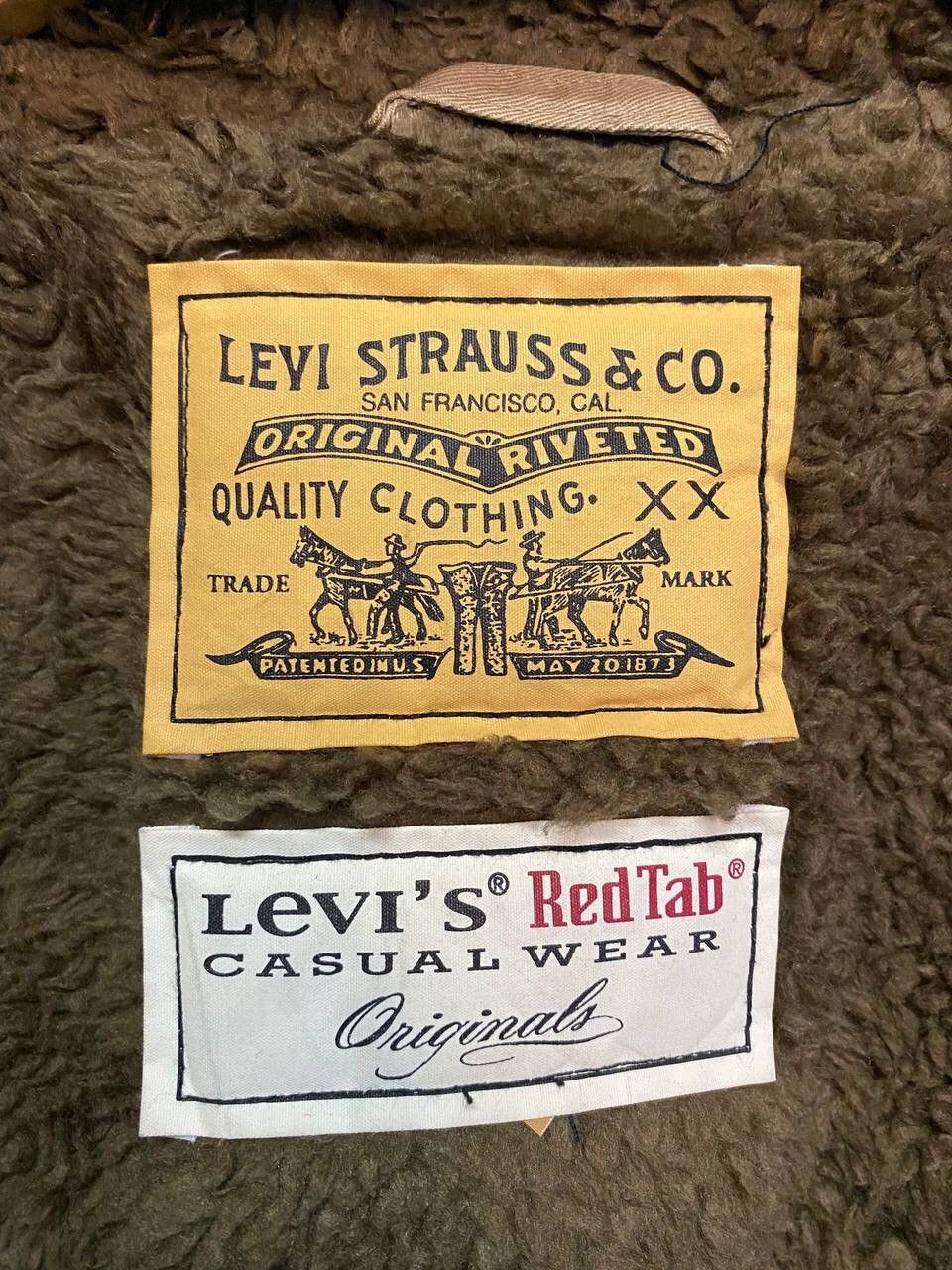 Levi’s Red Tab Sherpa Lined Heavy Hoodie Jacket