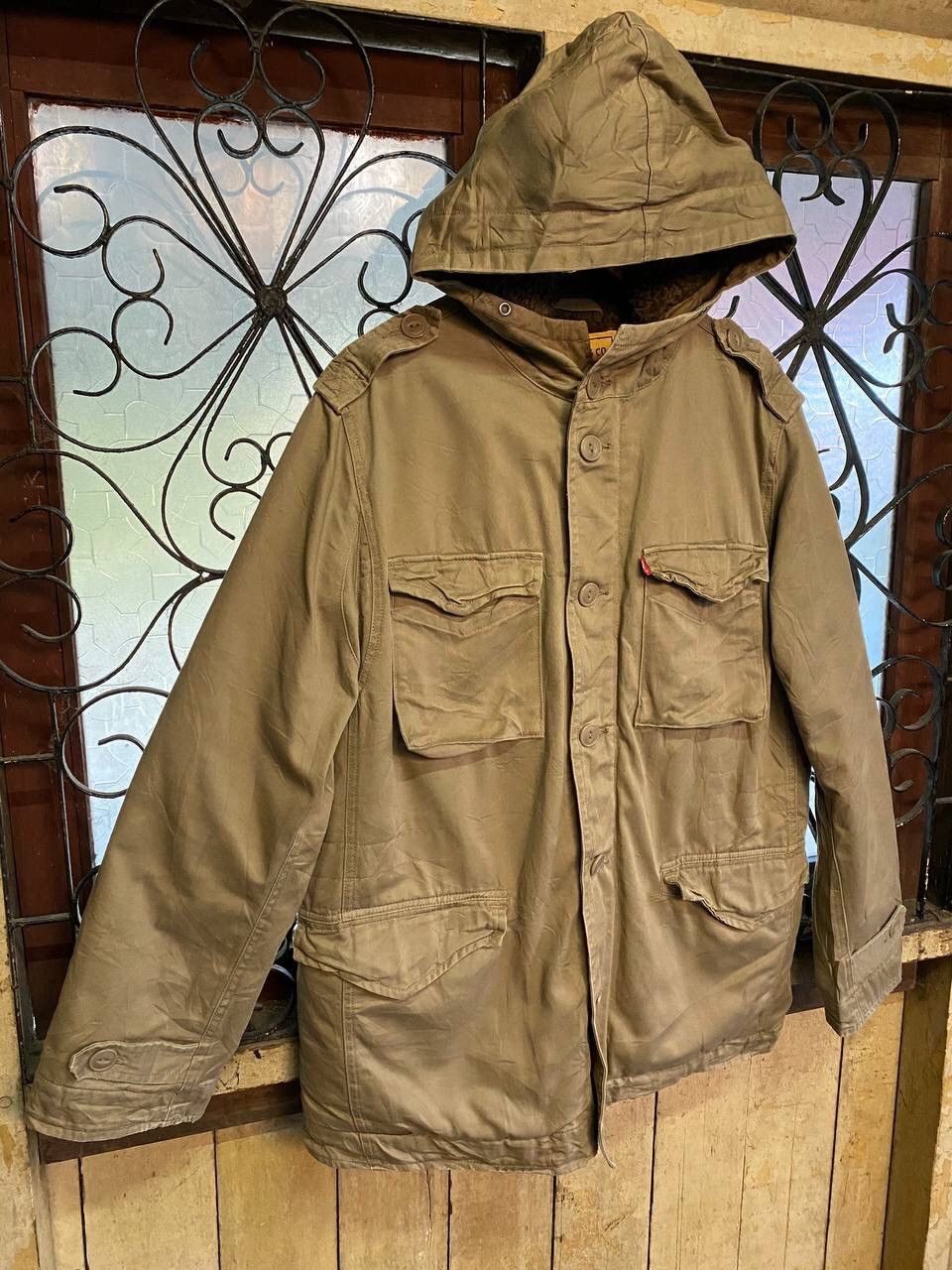 Levi’s Red Tab Sherpa Lined Heavy Hoodie Jacket