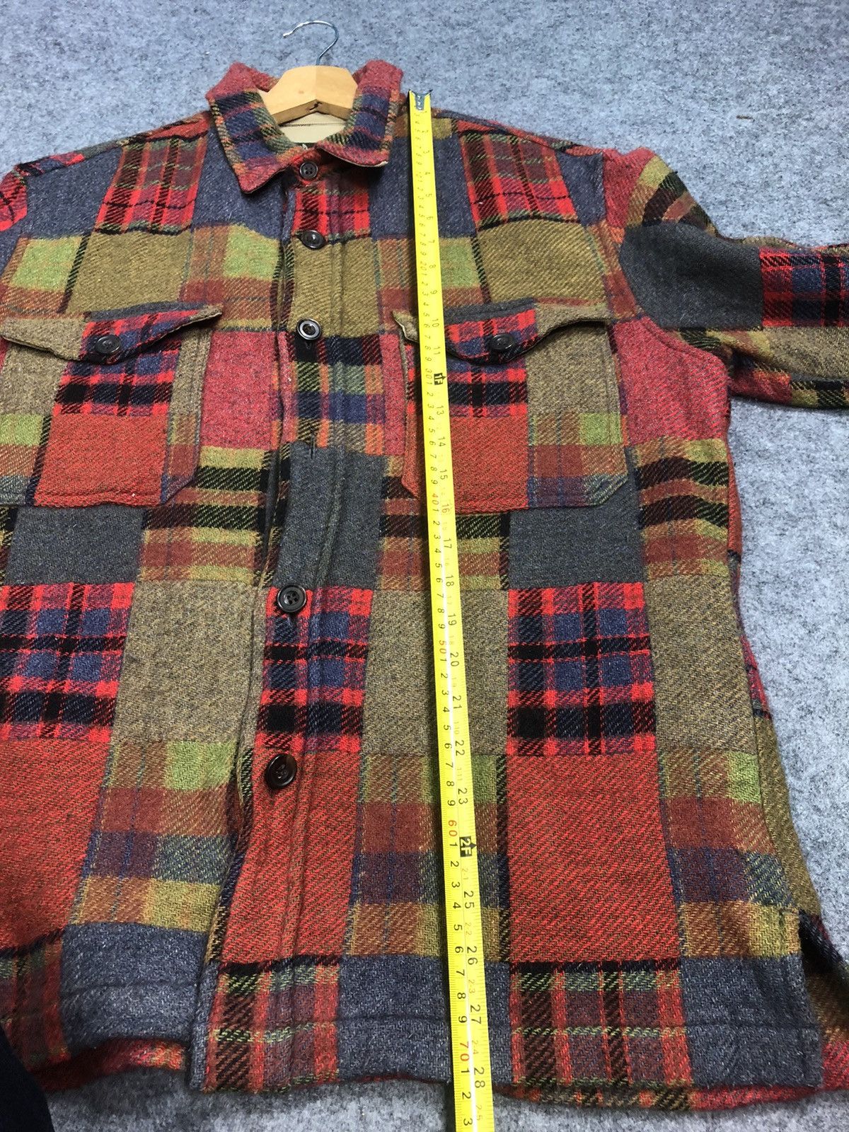 Bert Pulitzer Last Drop🔥Rare🔥Vintage Bert Pulitzer Wool Flannel Shirt Size US M / EU 48-50 / 2 - 11 Thumbnail