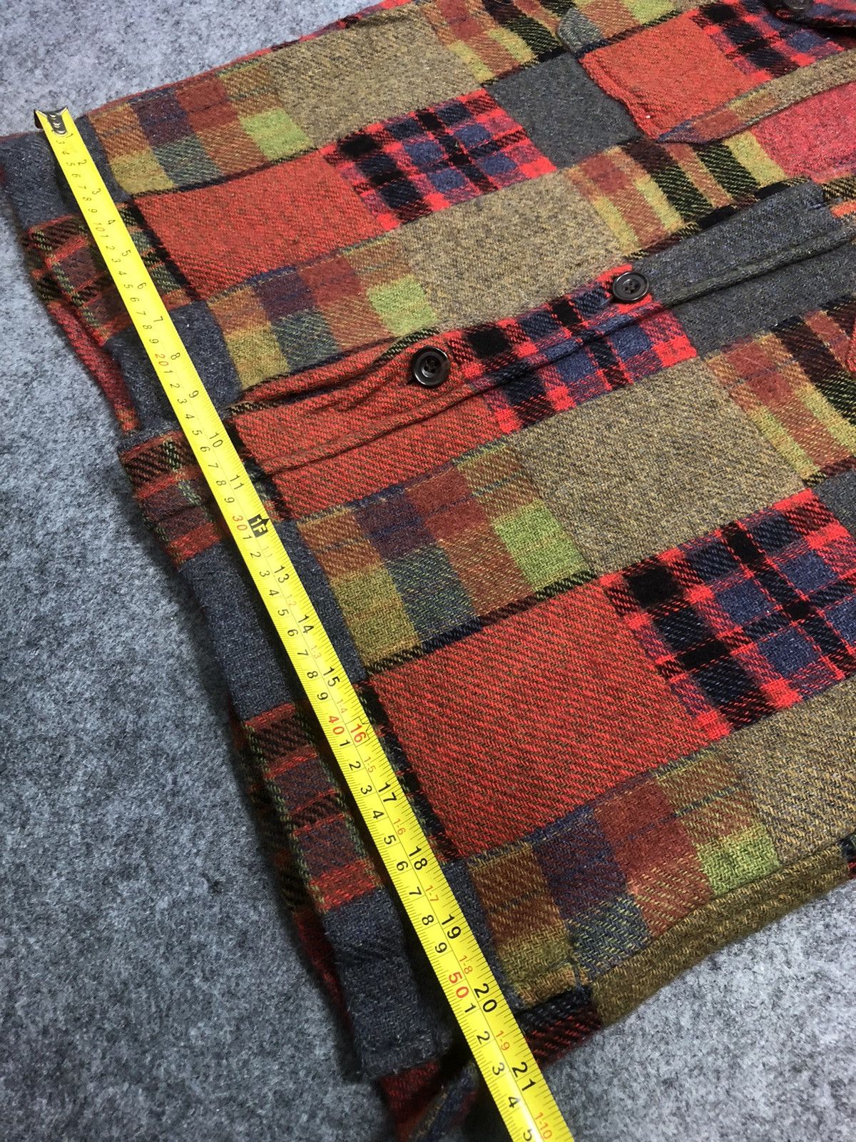 Bert Pulitzer Last Drop🔥Rare🔥Vintage Bert Pulitzer Wool Flannel Shirt Size US M / EU 48-50 / 2 - 12 Thumbnail