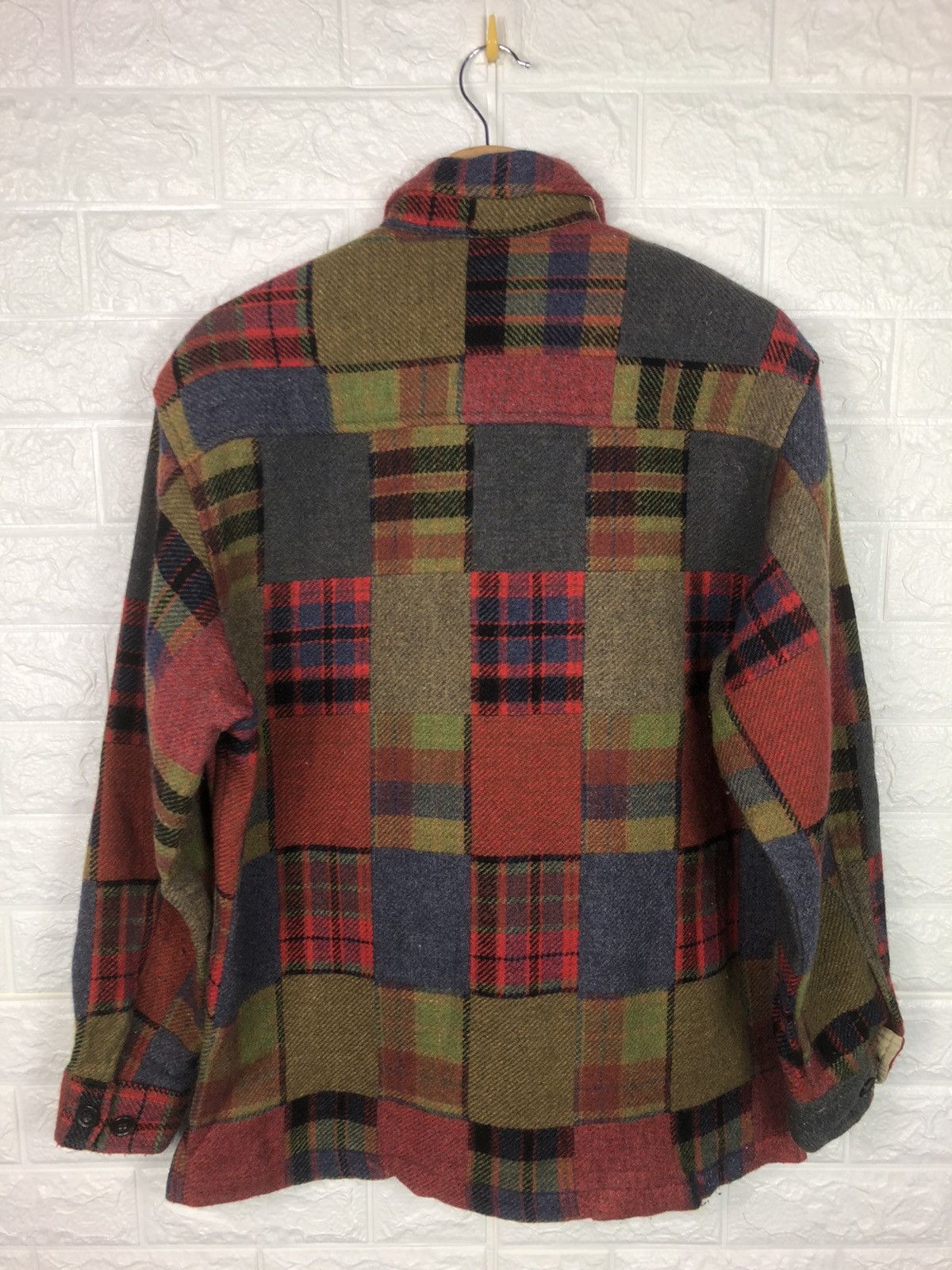 Bert Pulitzer Last Drop🔥Rare🔥Vintage Bert Pulitzer Wool Flannel Shirt Size US M / EU 48-50 / 2 - 4 Thumbnail