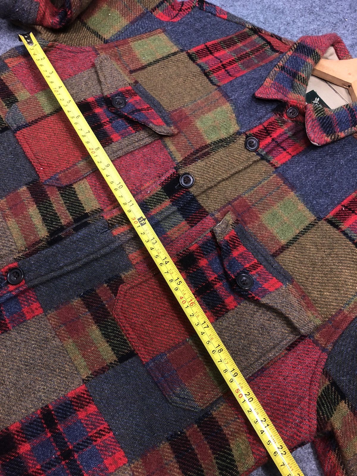 Bert Pulitzer Last Drop🔥Rare🔥Vintage Bert Pulitzer Wool Flannel Shirt Size US M / EU 48-50 / 2 - 10 Thumbnail