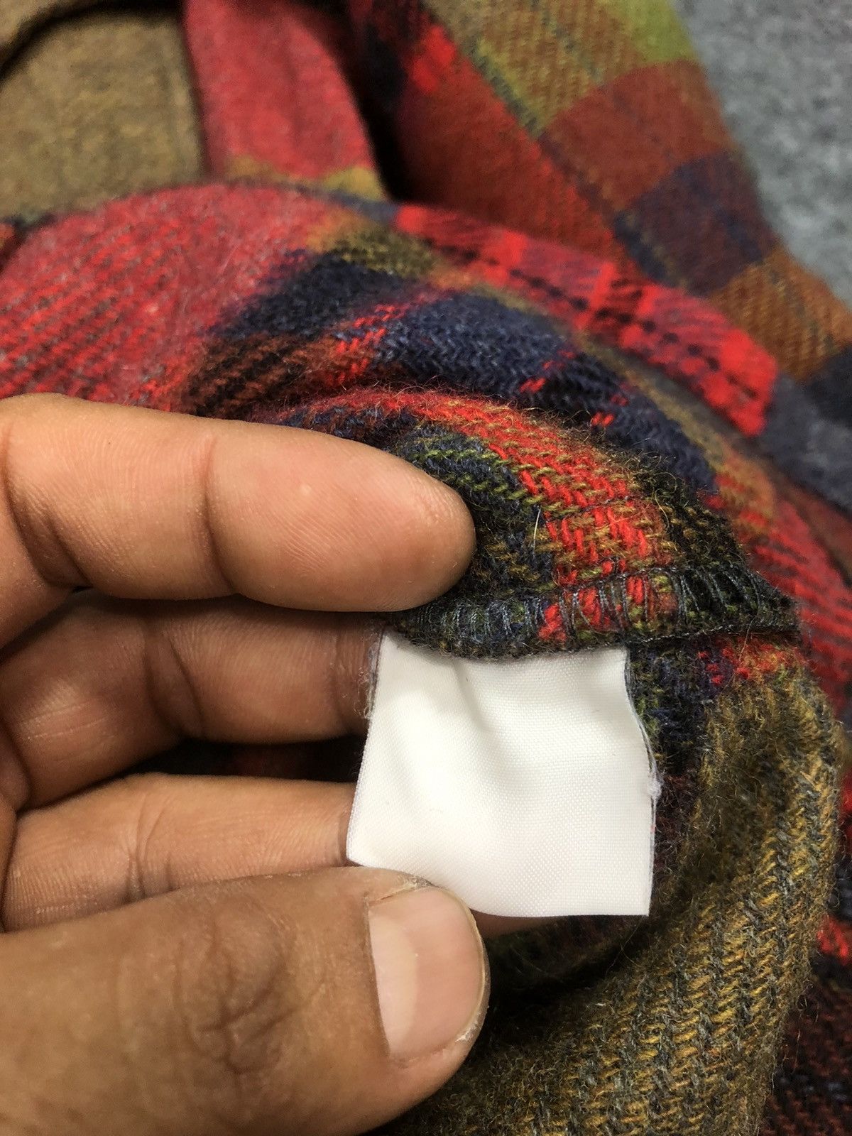 Bert Pulitzer Last Drop🔥Rare🔥Vintage Bert Pulitzer Wool Flannel Shirt Size US M / EU 48-50 / 2 - 6 Thumbnail