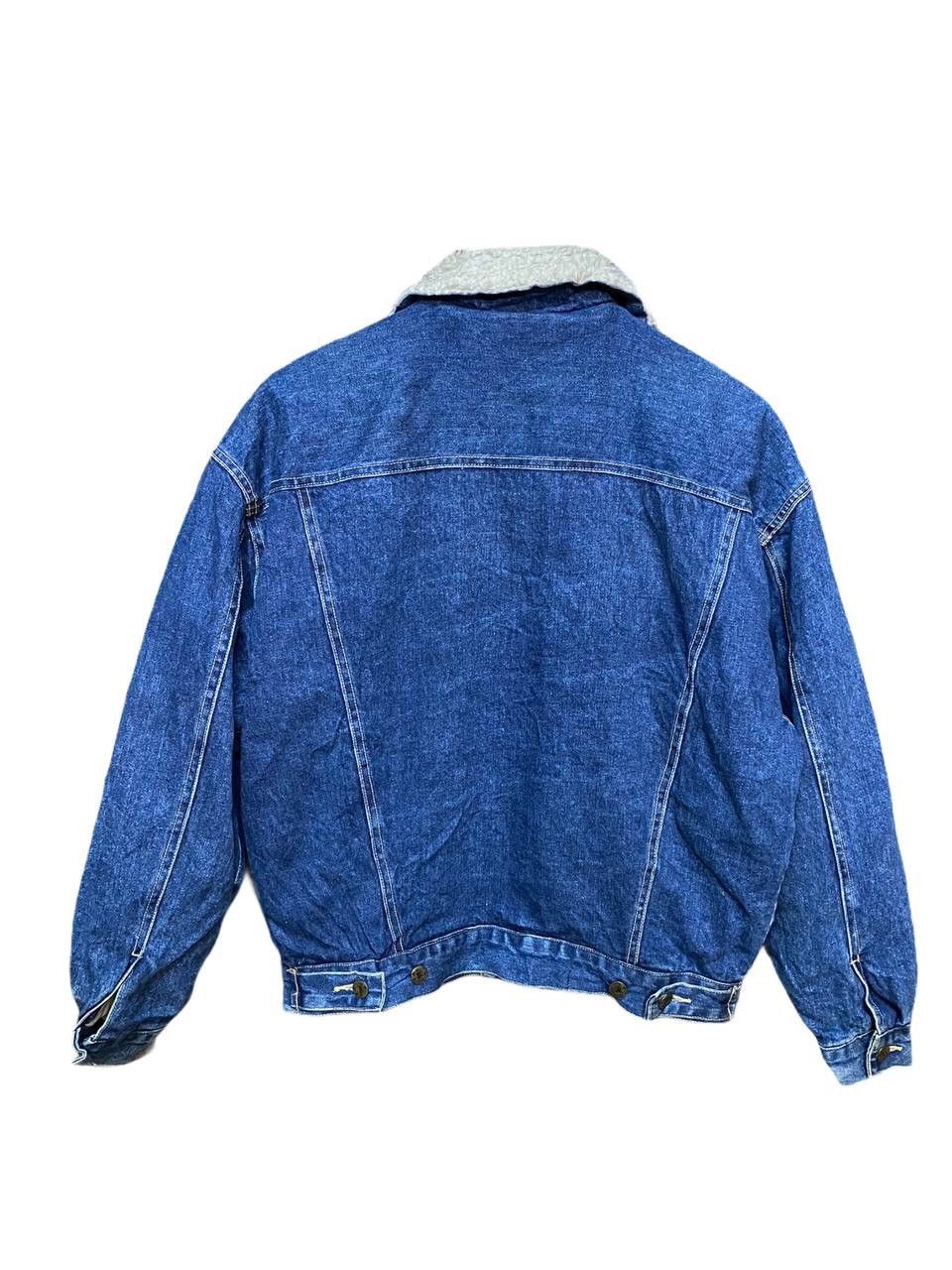 Japanese Brand Vintage 80s Saratoga Sherpa Trucker Jacket Size US L / EU 52-54 / 3 - 2 Thumbnail