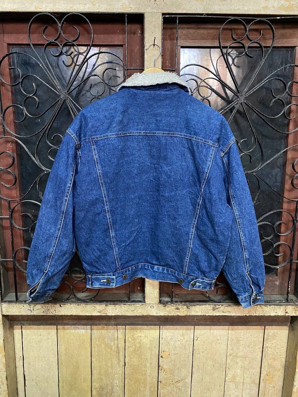 Japanese Brand Vintage 80s Saratoga Sherpa Trucker Jacket Size US L / EU 52-54 / 3 - 6 Thumbnail