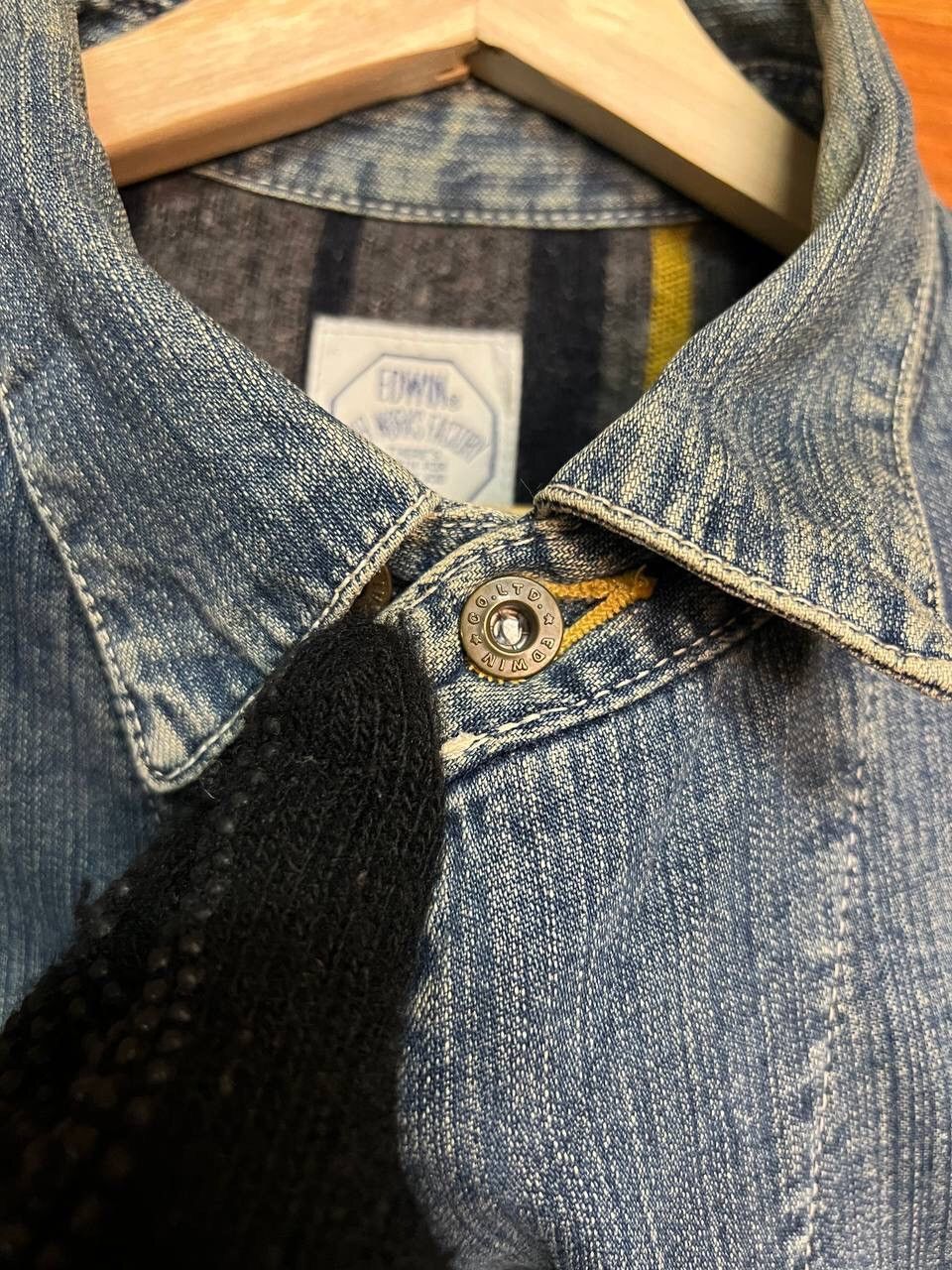 Edwin VINTAGE EDWIN OER WORKS FACTORY DENIM JACKET Size US M / EU 48-50 / 2 - 10 Thumbnail