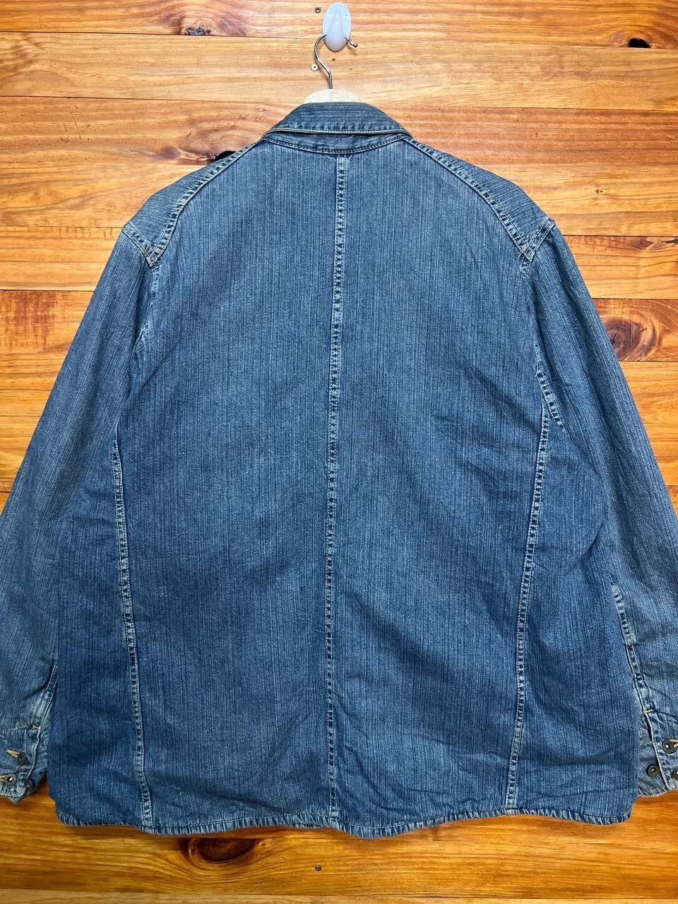 Edwin VINTAGE EDWIN OER WORKS FACTORY DENIM JACKET Size US M / EU 48-50 / 2 - 5 Thumbnail