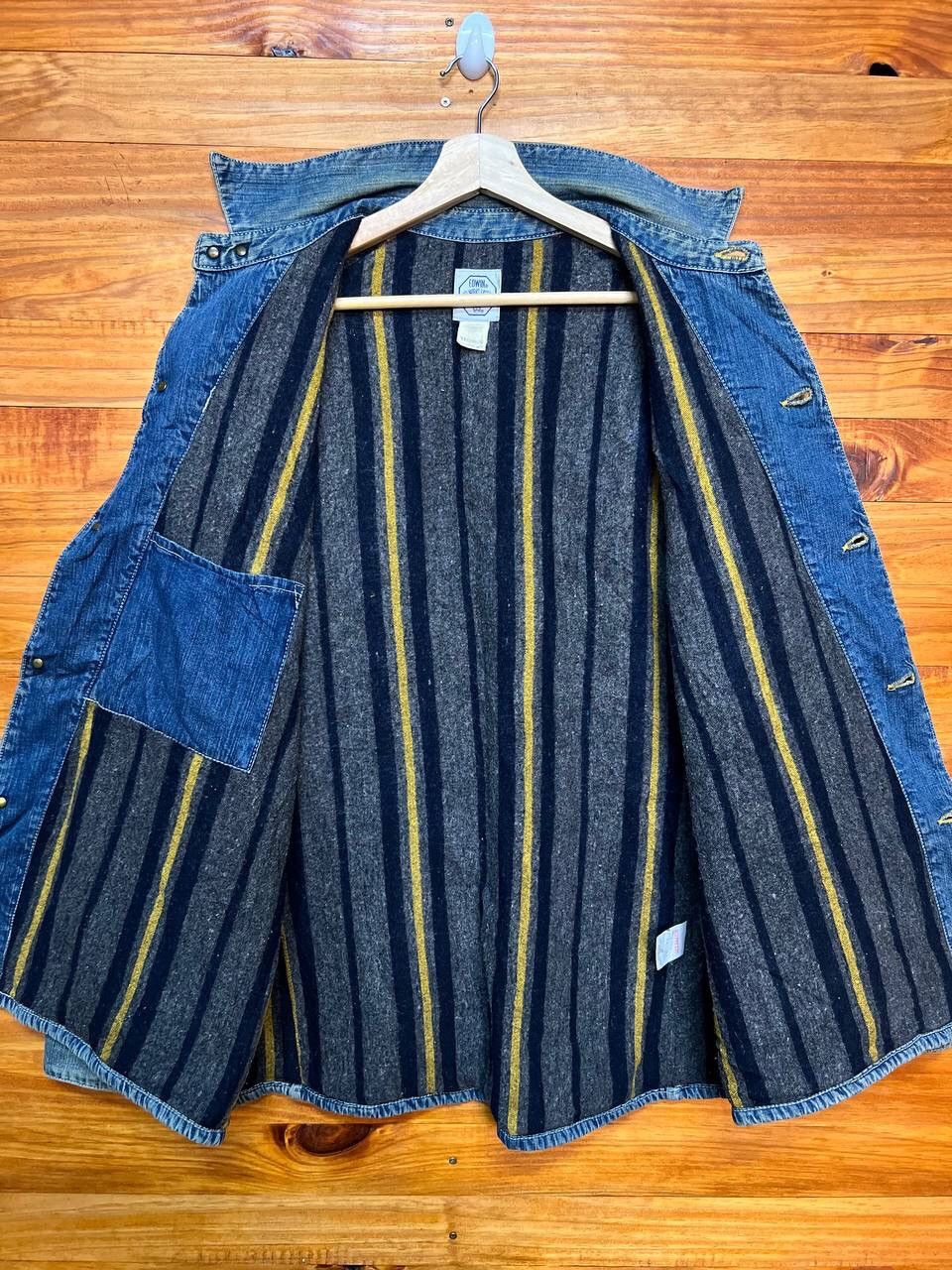 Edwin VINTAGE EDWIN OER WORKS FACTORY DENIM JACKET Size US M / EU 48-50 / 2 - 6 Thumbnail