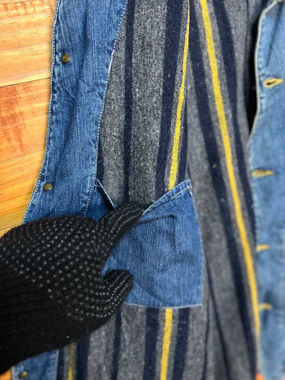 Edwin VINTAGE EDWIN OER WORKS FACTORY DENIM JACKET Size US M / EU 48-50 / 2 - 11 Thumbnail