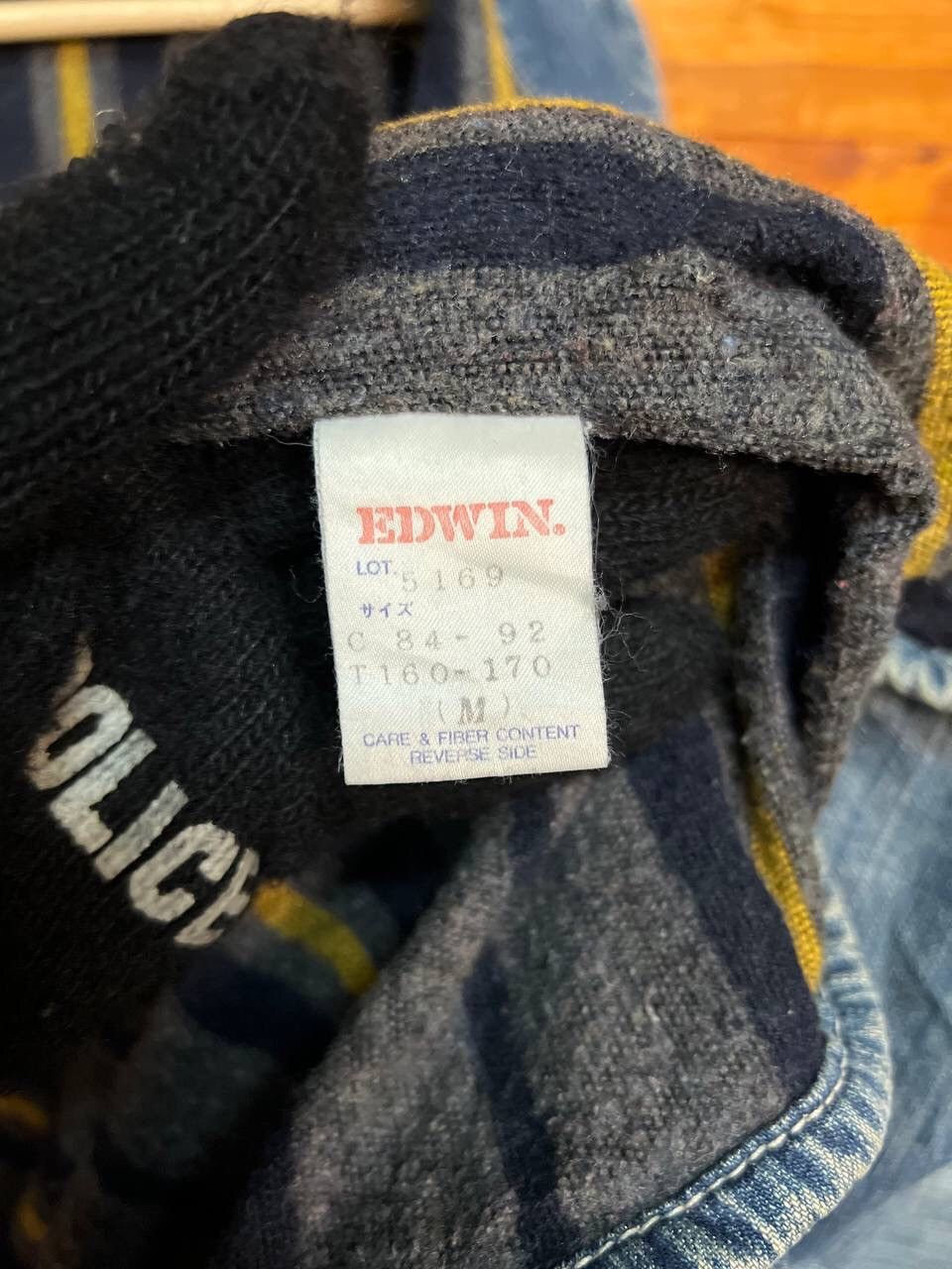 Edwin VINTAGE EDWIN OER WORKS FACTORY DENIM JACKET Size US M / EU 48-50 / 2 - 12 Thumbnail