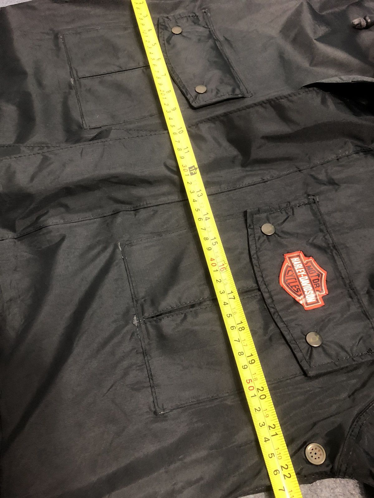 Harley Davidson × Vintage Last Drop🔥Rare🔥Harley Davidson Raincoat Jacket Size US L / EU 52-54 / 3 - 11 Thumbnail