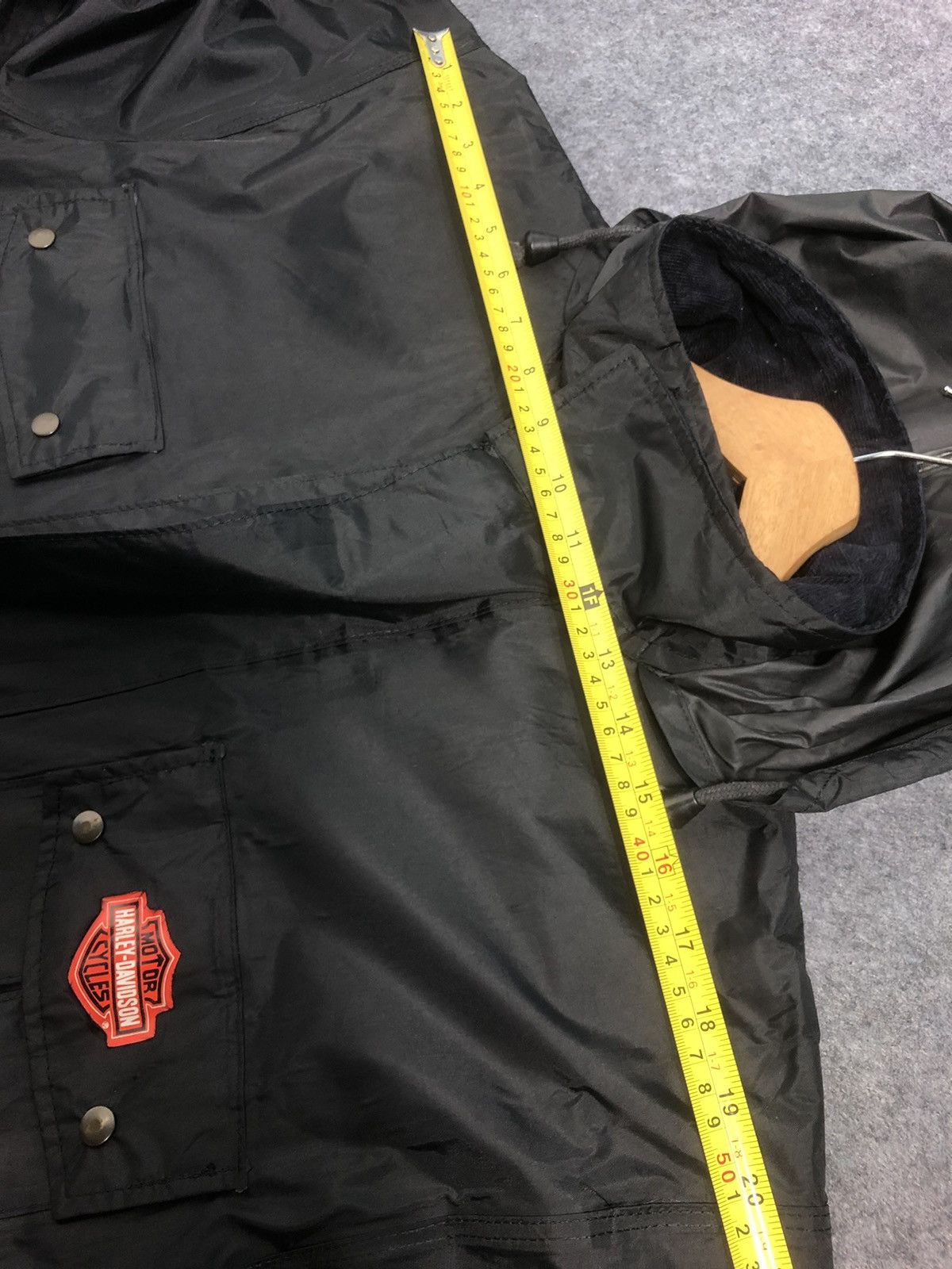 Harley Davidson × Vintage Last Drop🔥Rare🔥Harley Davidson Raincoat Jacket Size US L / EU 52-54 / 3 - 13 Thumbnail