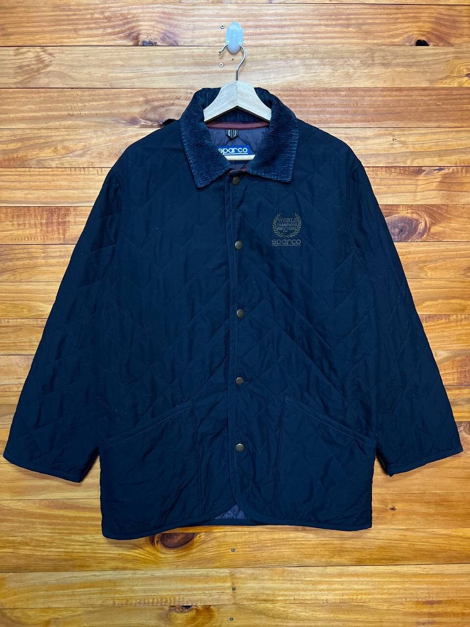 Sports Specialties VINTAGE SPARCO QUILTED JACKET MADE IN ITALY Size US M / EU 48-50 / 2 - 1 Thumbnail