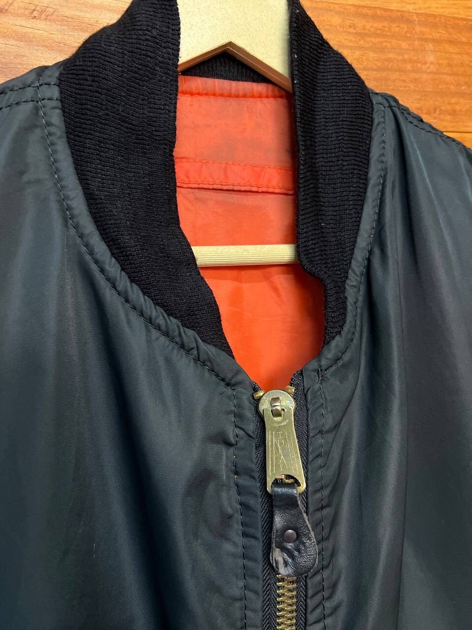 Vintage VINTAGE USAF BOMBER JACKET Size US L / EU 52-54 / 3 - 8 Thumbnail