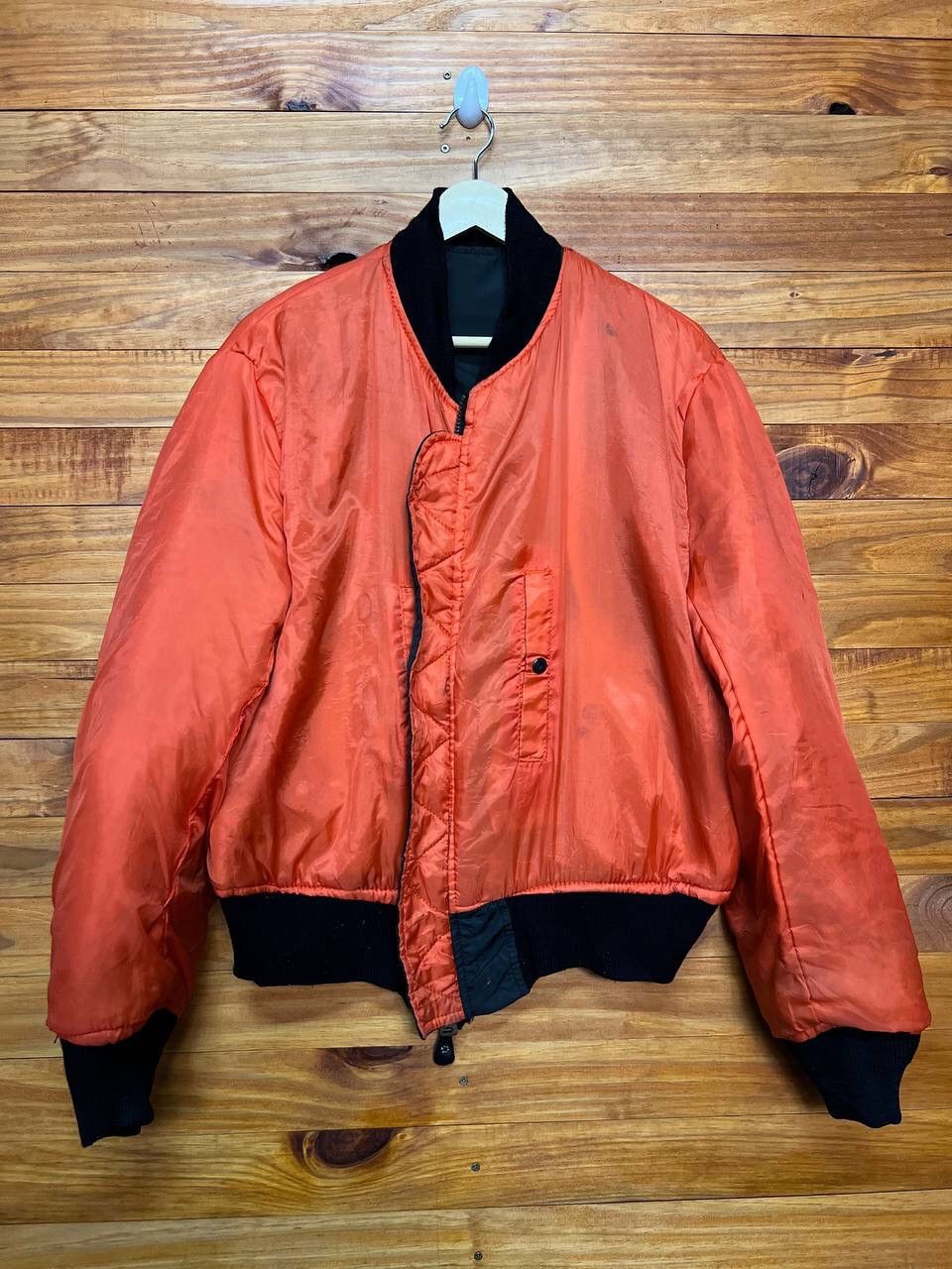 Vintage VINTAGE USAF BOMBER JACKET Size US L / EU 52-54 / 3 - 17 Thumbnail