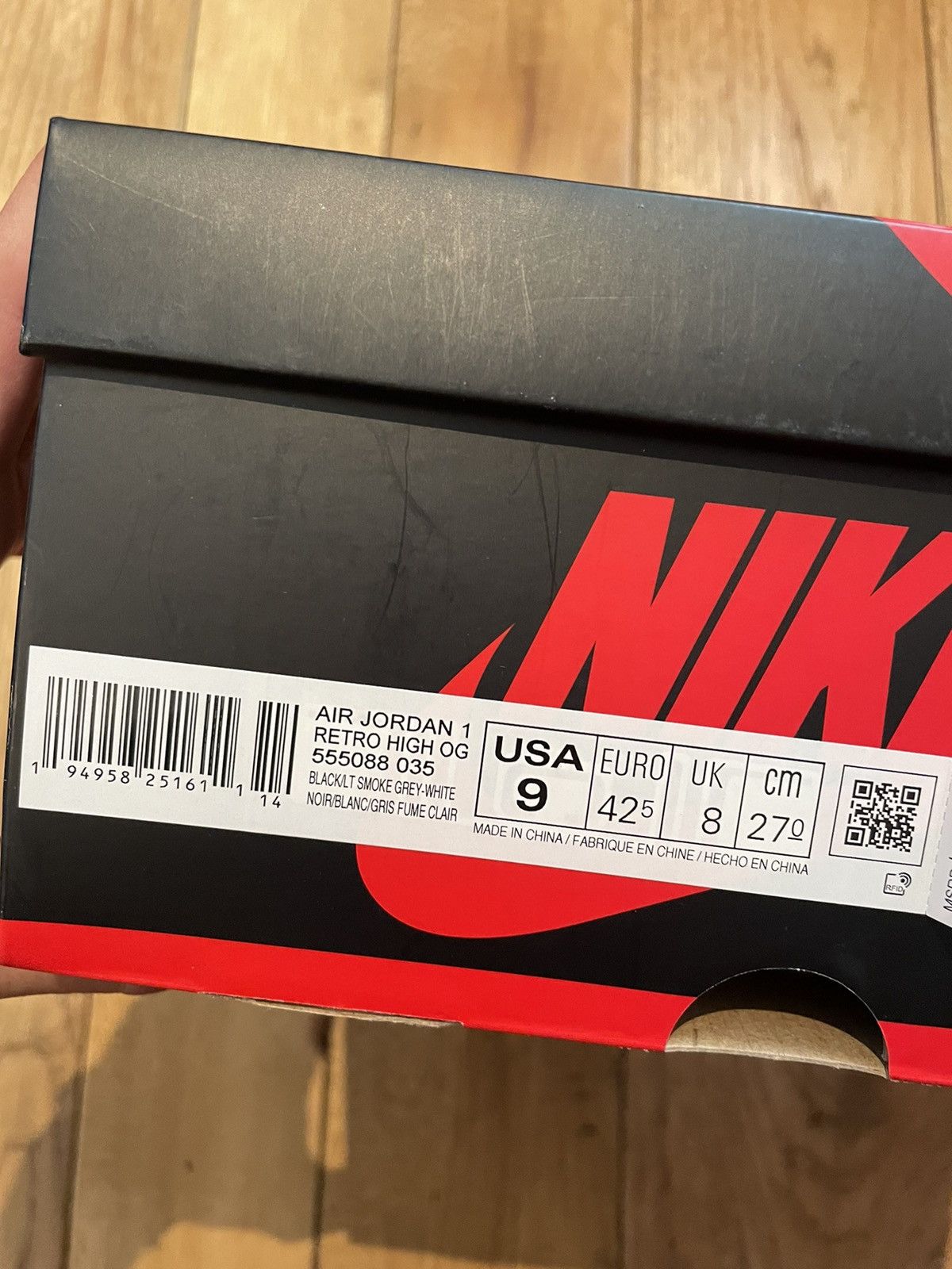 Jordan Brand × Nike Air Jordan 1 Retro High OG Shadow 2.0 2021 Size US 9 / EU 42 - 11 Thumbnail