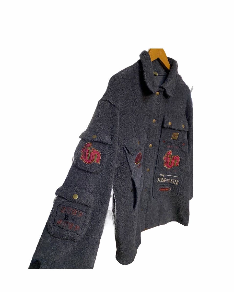 Japanese Brand TAS BANG FLEECE PARKA NICE DESIGN Size US M / EU 48-50 / 2 - 9 Thumbnail