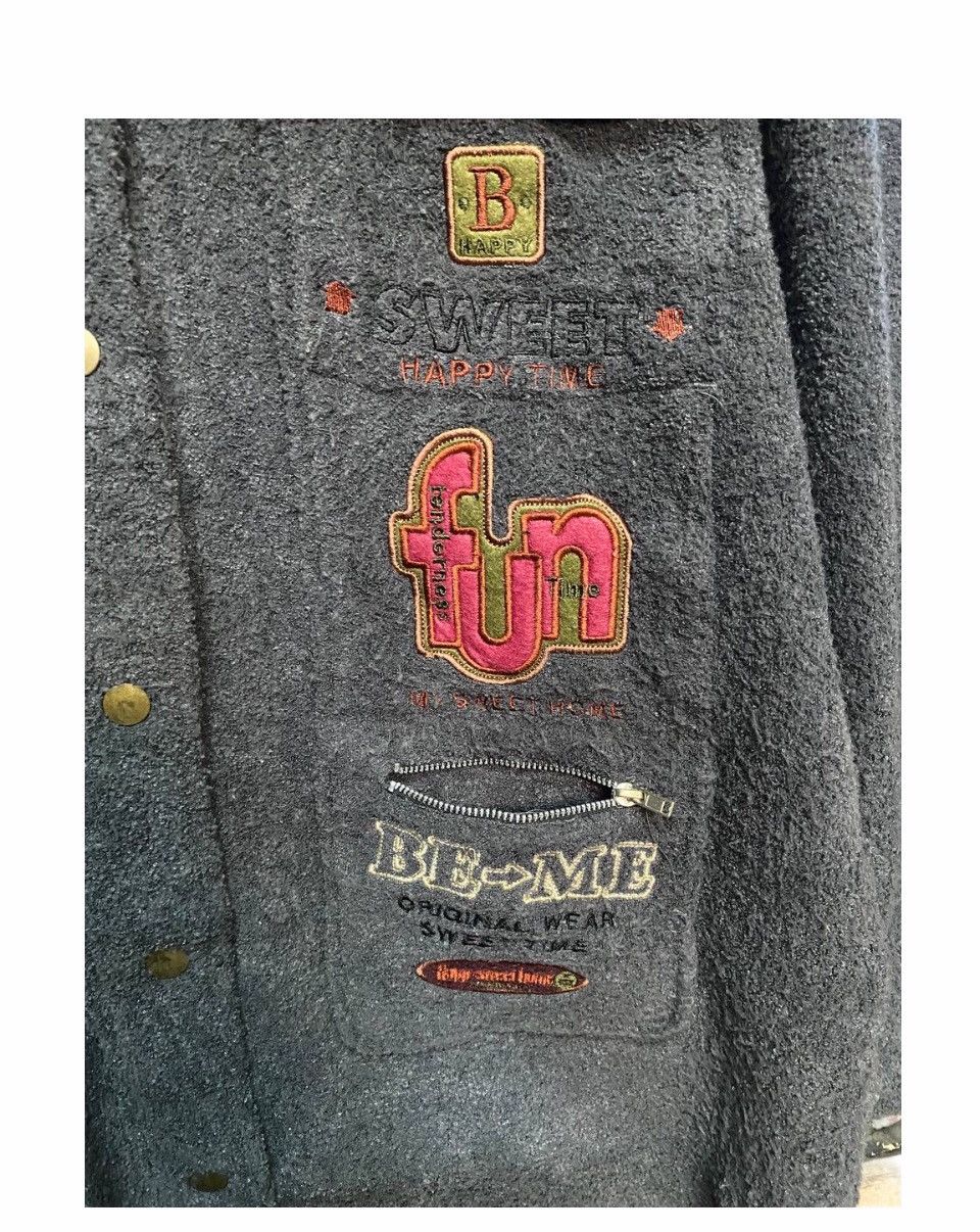 Japanese Brand TAS BANG FLEECE PARKA NICE DESIGN Size US M / EU 48-50 / 2 - 5 Thumbnail