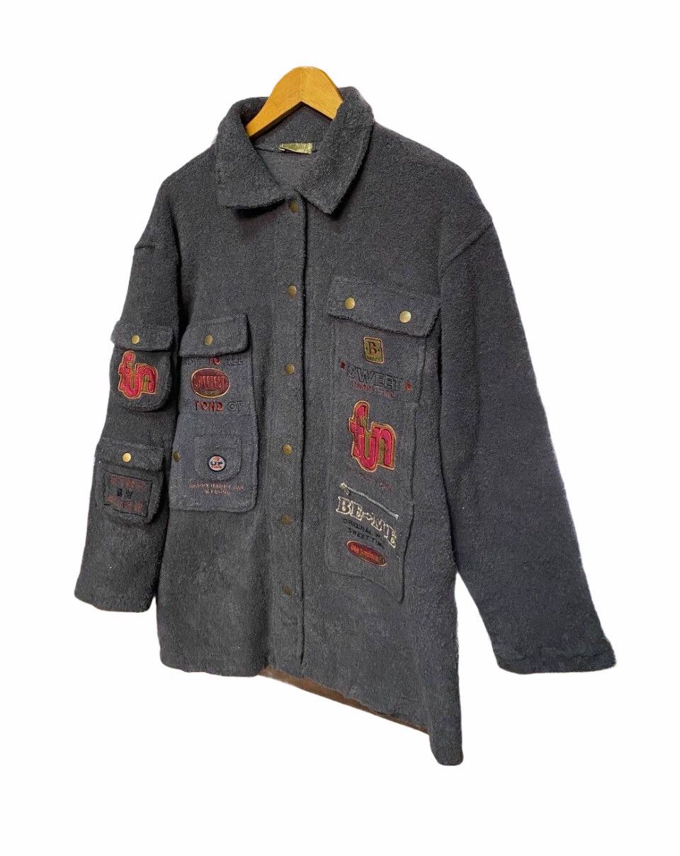 Japanese Brand TAS BANG FLEECE PARKA NICE DESIGN Size US M / EU 48-50 / 2 - 2 Thumbnail