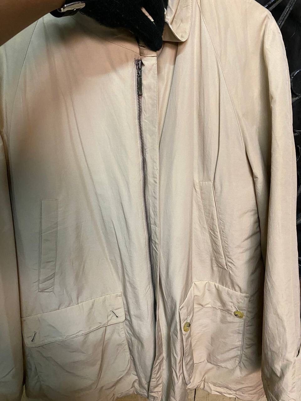 Burberry BURBERRY LONDON PRORSUM PLAID BEIGE GABARDINE TRENCH COAT Size US L / EU 52-54 / 3 - 13 Thumbnail