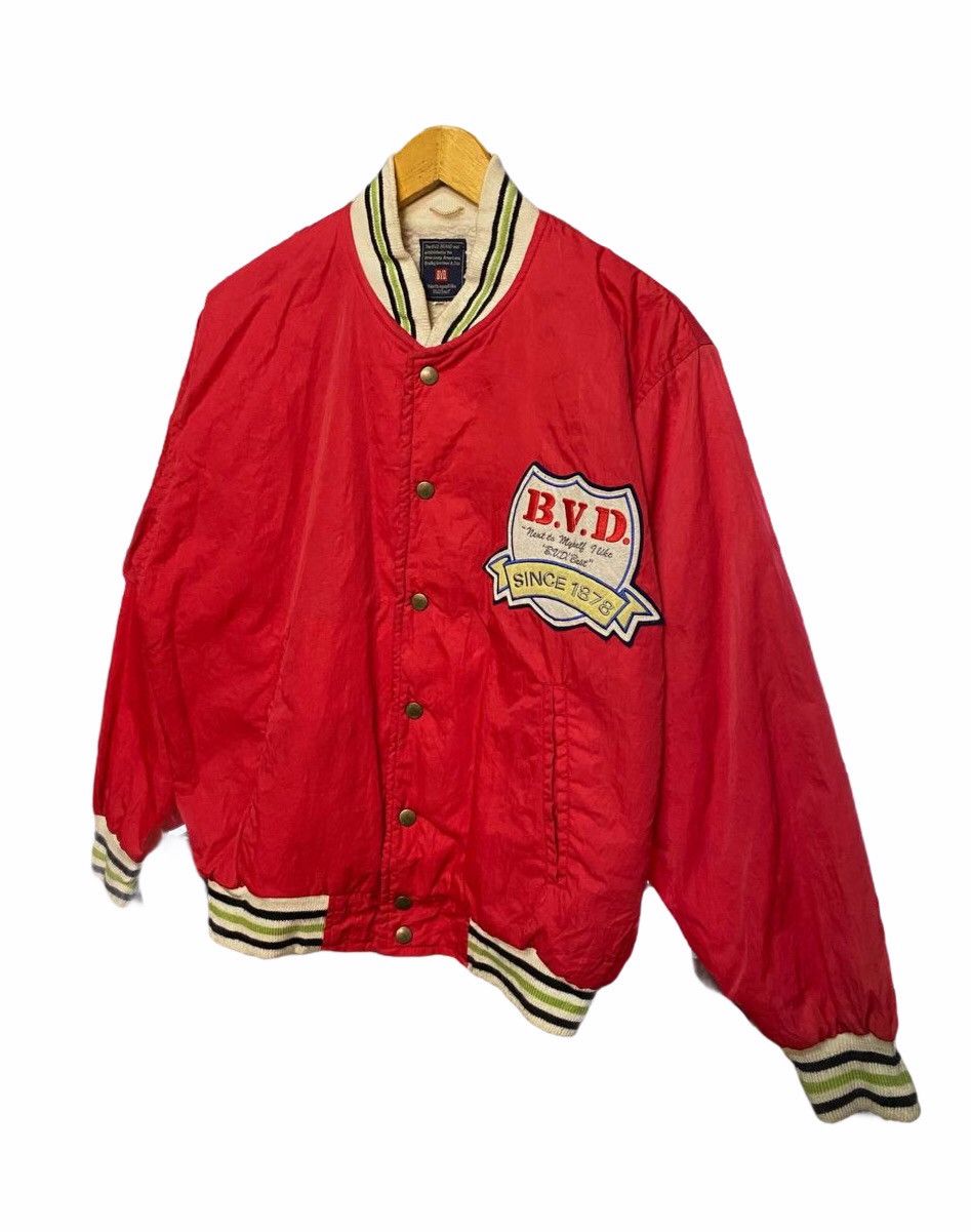 Vintage VINTAGE BVD VARSITY JACKET Size US M / EU 48-50 / 2 - 1 Thumbnail