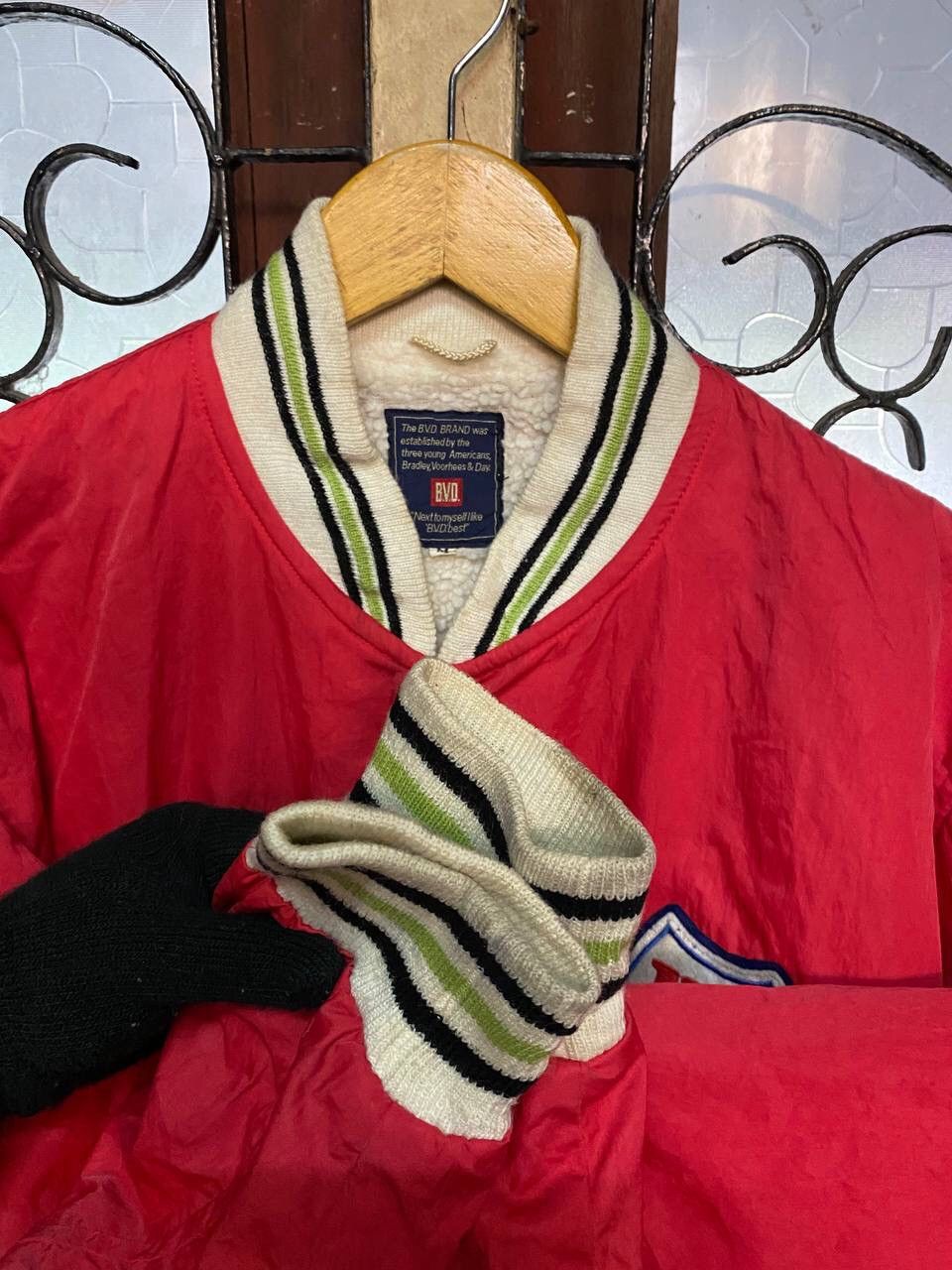 Vintage VINTAGE BVD VARSITY JACKET Size US M / EU 48-50 / 2 - 7 Thumbnail