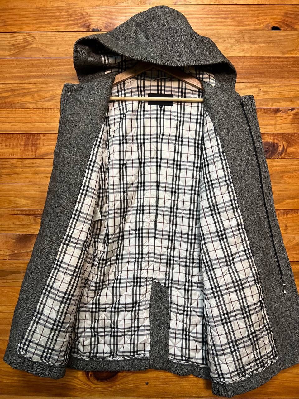Burberry BURBERRY BLACK LABEL HOODED COAT JACKET WOOL Size US L / EU 52-54 / 3 - 12 Thumbnail
