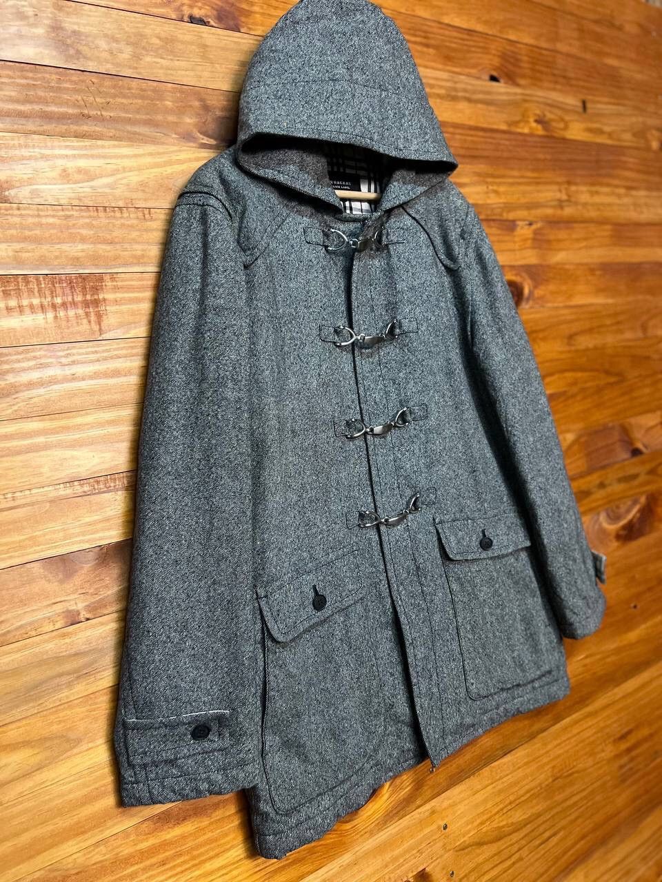 Burberry BURBERRY BLACK LABEL HOODED COAT JACKET WOOL Size US L / EU 52-54 / 3 - 2 Thumbnail
