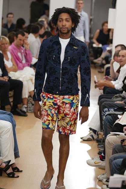 Comme des Garcons × Junya Watanabe AD2002 Junya Watanabe Hawaiian Shorts Size US 30 / EU 46 - 4 Thumbnail