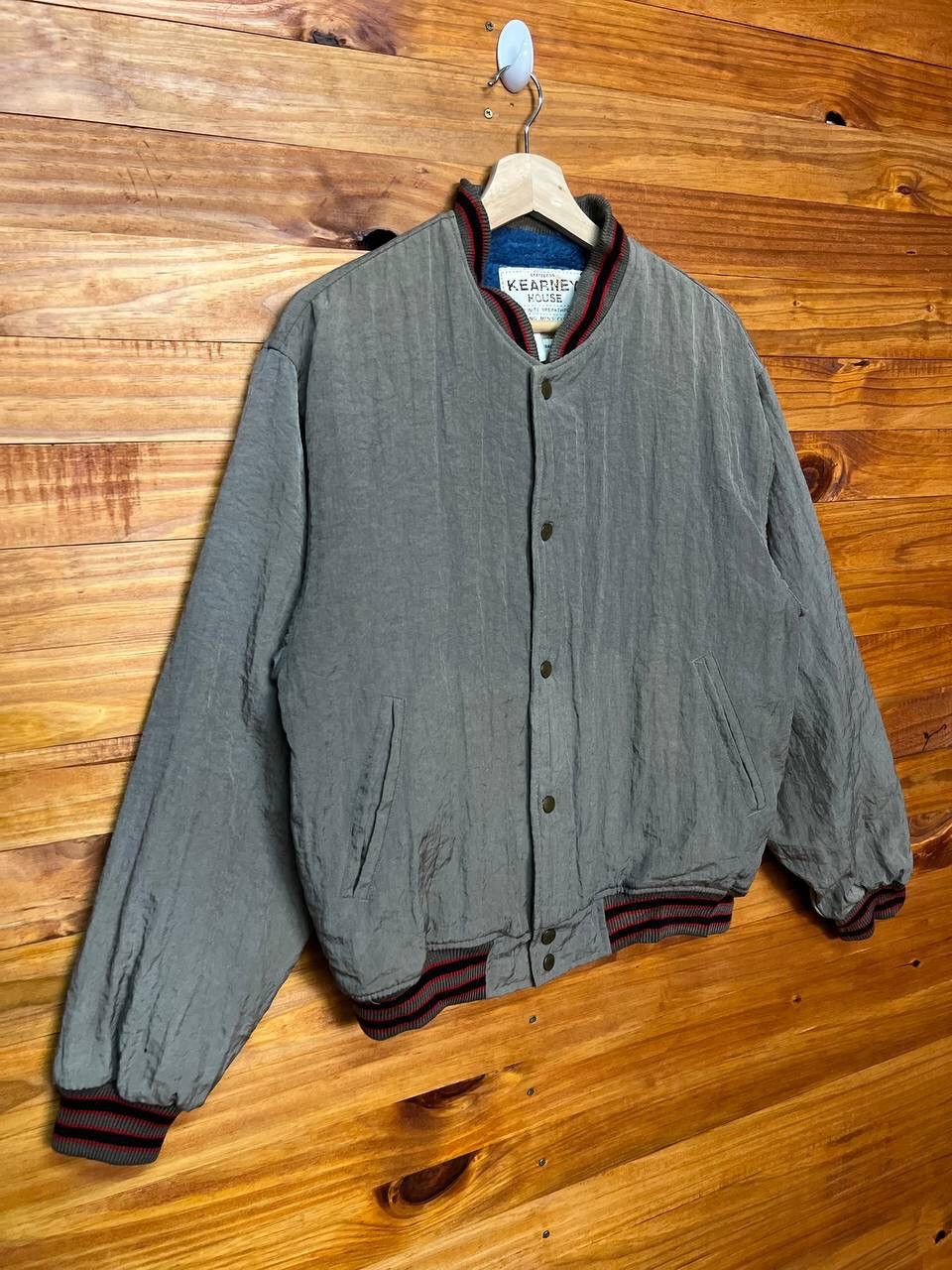 Vintage VINTAGE STATELESS KEARNEY HOUSE BOMBER JACKET Size US M / EU 48-50 / 2 - 6 Thumbnail
