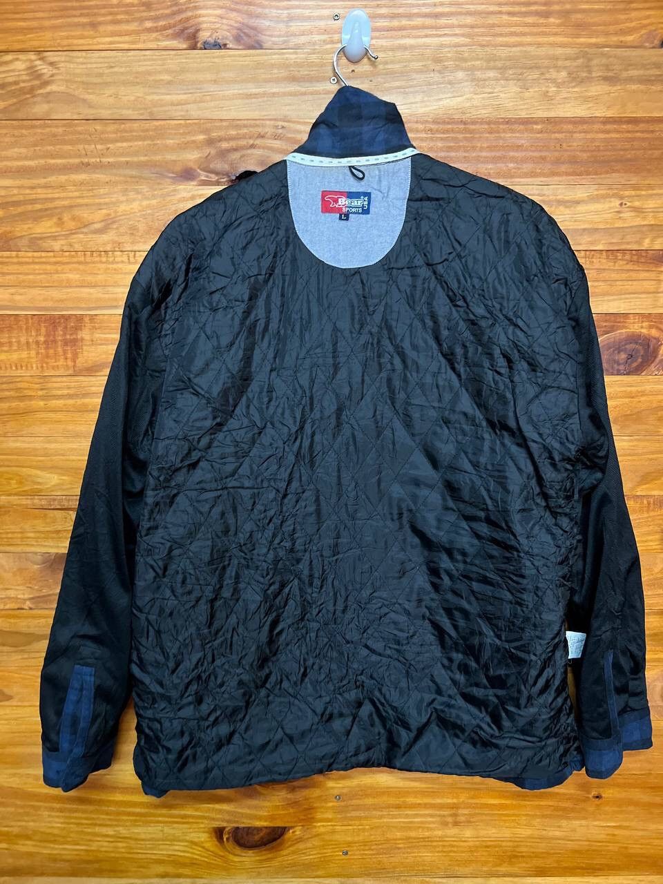 Vintage VINTAGE BEAR USA SPORT FLANNEL INSULATED LINED SHIRT JACKET Size US L / EU 52-54 / 3 - 16 Thumbnail