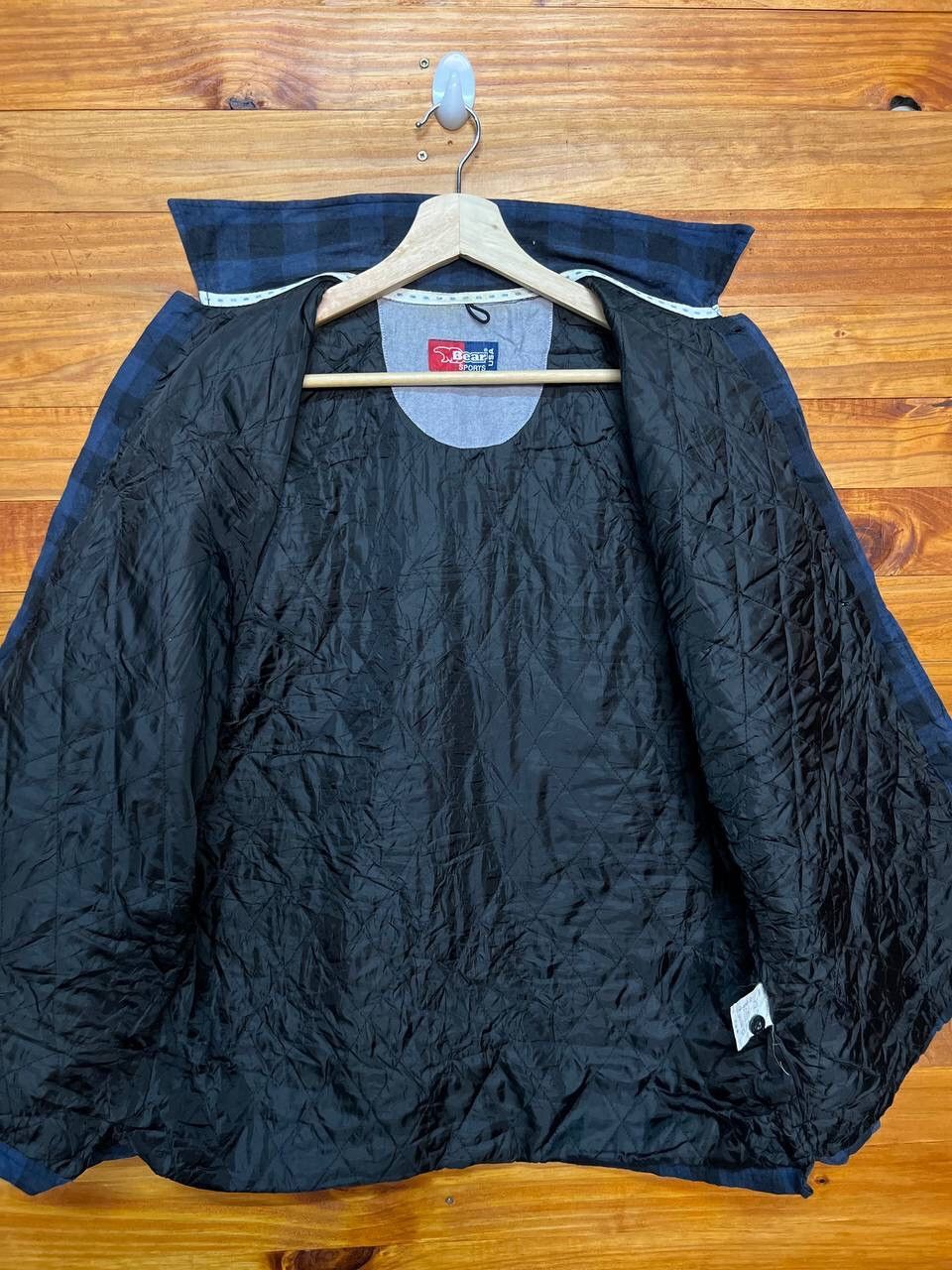 Vintage VINTAGE BEAR USA SPORT FLANNEL INSULATED LINED SHIRT JACKET Size US L / EU 52-54 / 3 - 10 Thumbnail