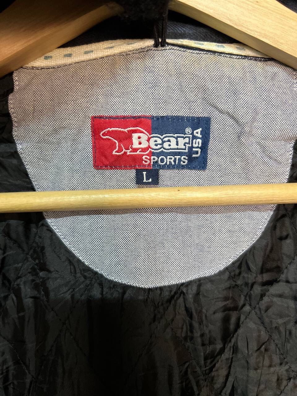 Vintage VINTAGE BEAR USA SPORT FLANNEL INSULATED LINED SHIRT JACKET Size US L / EU 52-54 / 3 - 12 Thumbnail
