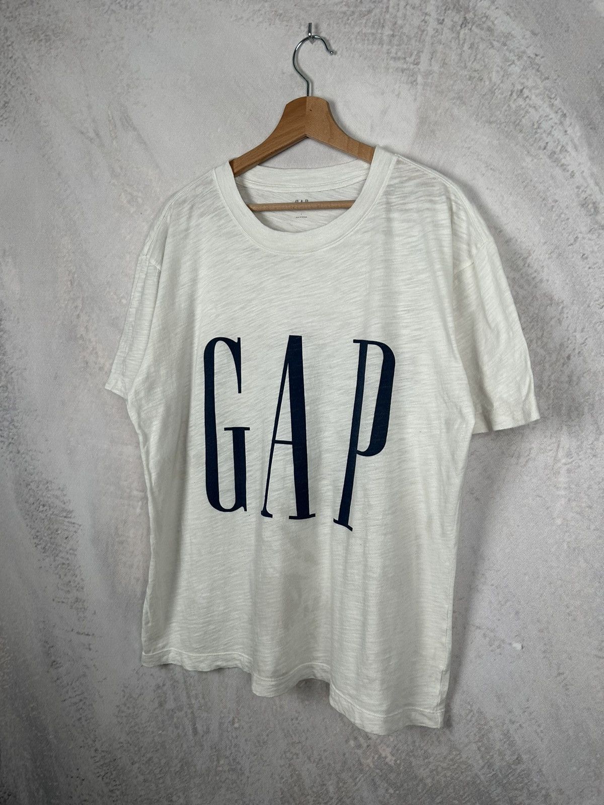 Gap Vintage GAP Spellout Logo Tee Kanye West Streetwear Size US L / EU 52-54 / 3 - 2 Thumbnail
