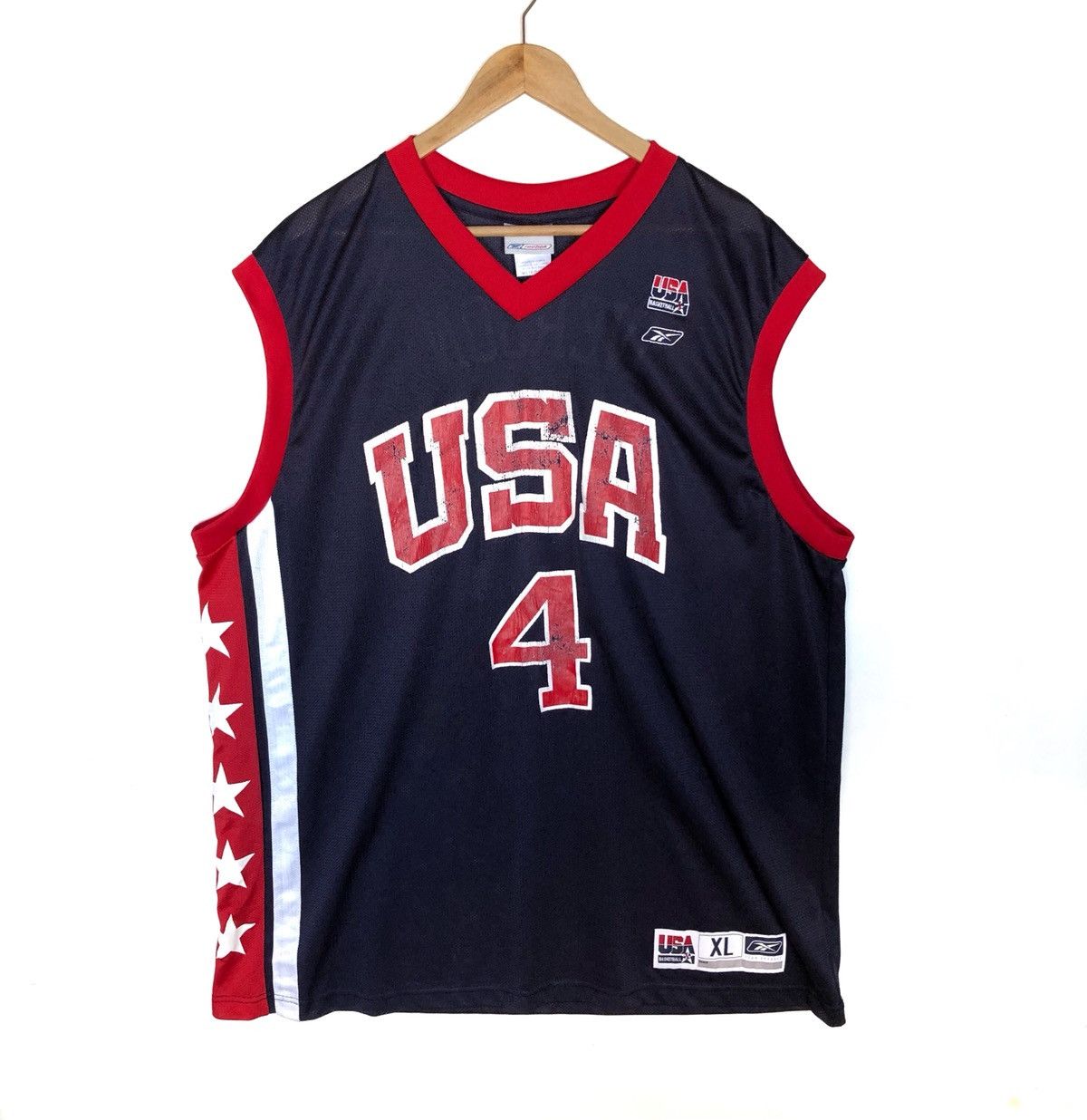 NBA × Reebok Allen Iverson USA Nba Jersey Size US XL / EU 56 / 4 - 1 Thumbnail