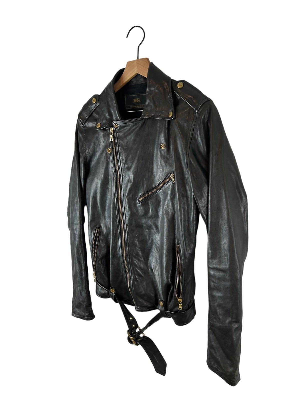 Hysteric Glamour Hysteric Glamour Double Ryders Leather Jacket Size US L / EU 52-54 / 3 - 4 Thumbnail