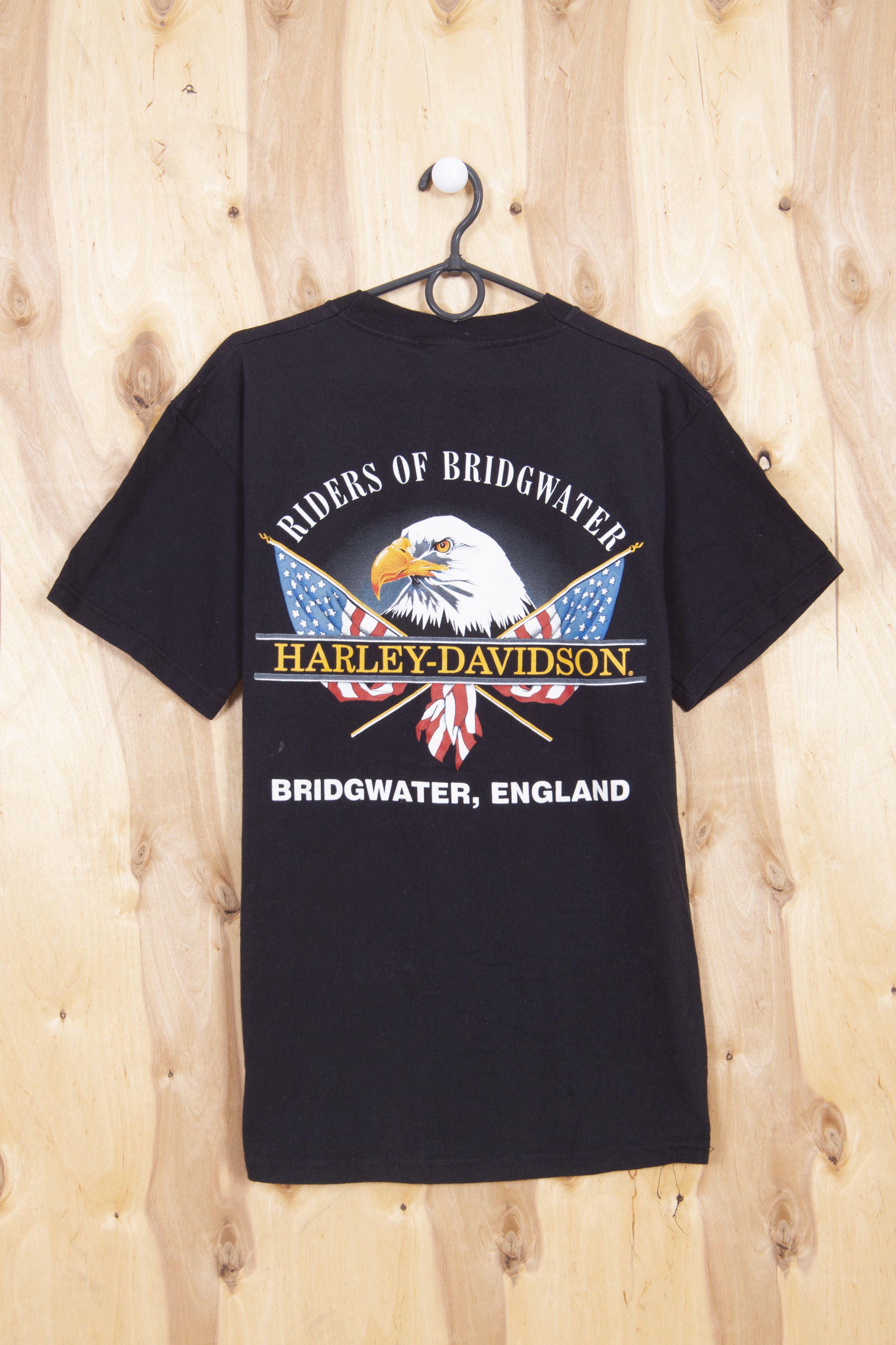 Harley Davidson × Vintage Vintage Harley Davidson 1998 American Flag Eagle Graphic Size US M / EU 48-50 / 2 - 7 Thumbnail
