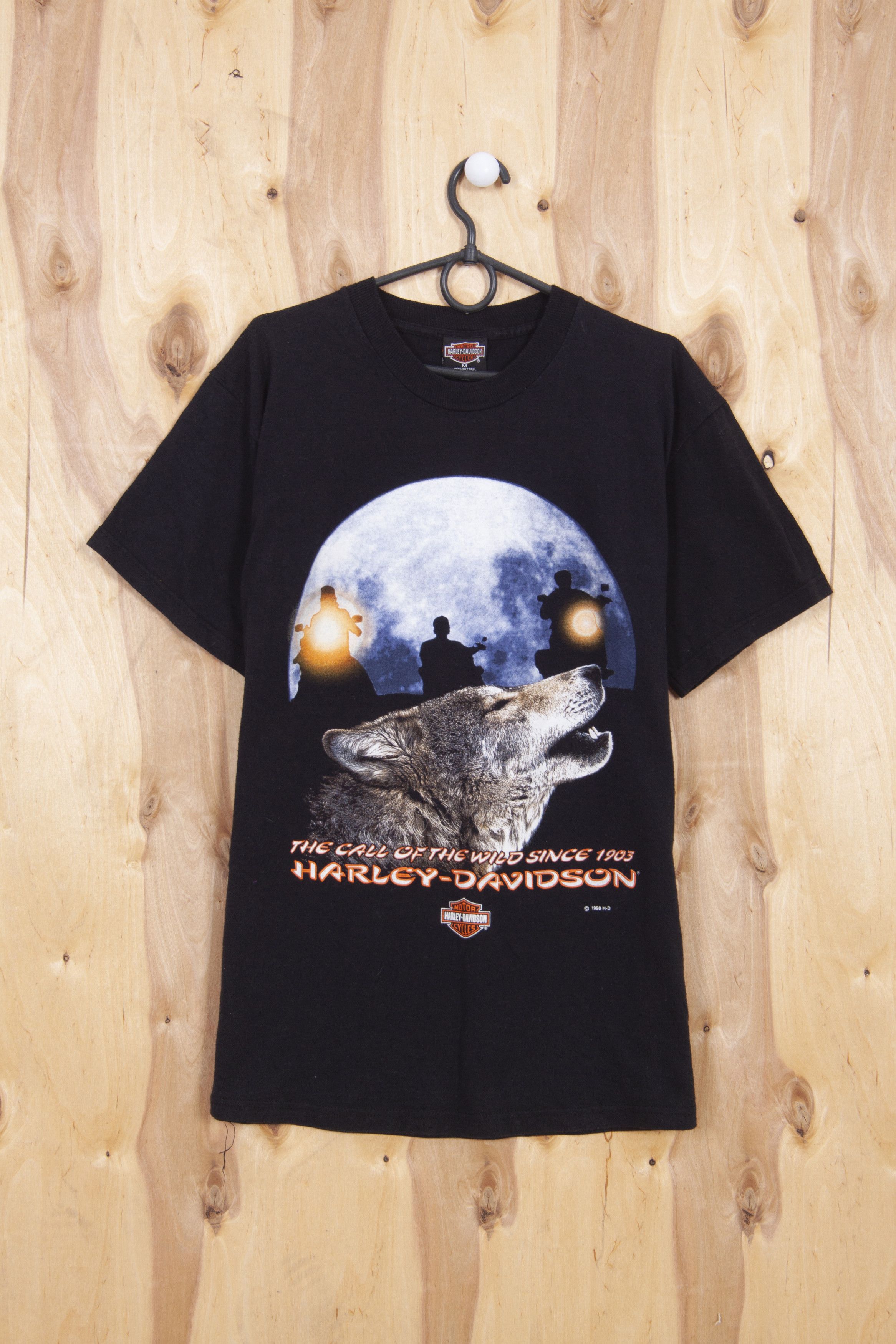 Harley Davidson × Vintage Vintage Harley Davidson 1998 American Flag Eagle Graphic Size US M / EU 48-50 / 2 - 1 Thumbnail